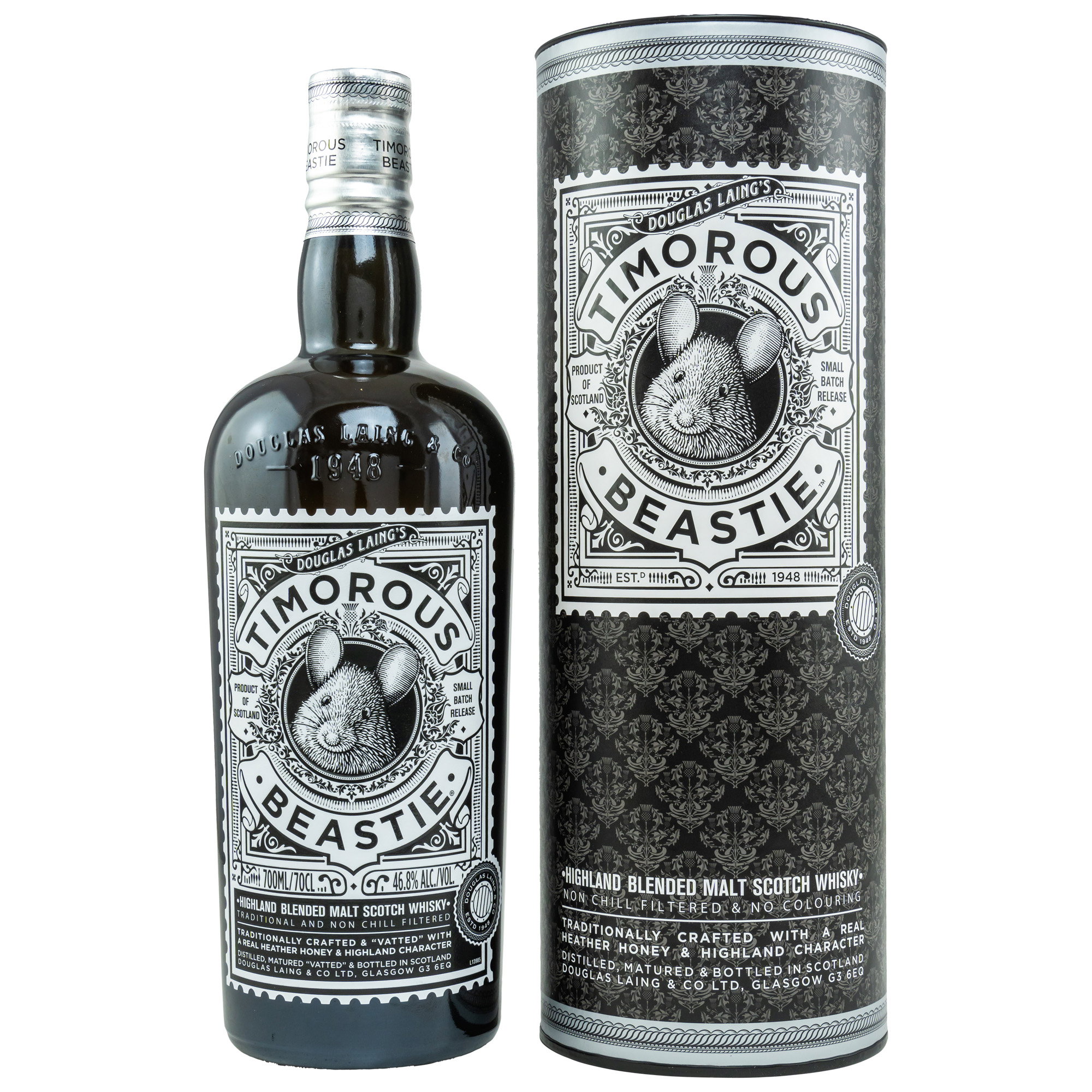 Timorous Beastie Highland Blended Malt 46,8%