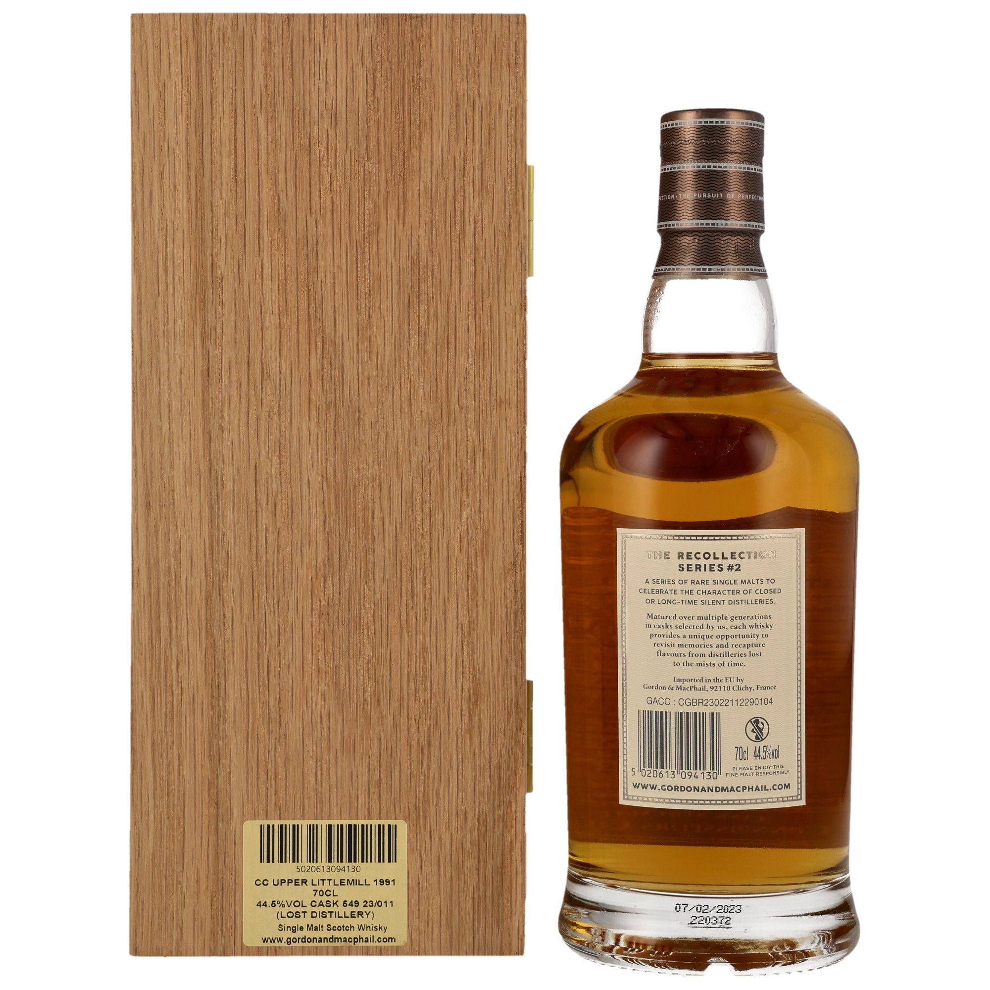 Littlemill 1991/2023  G&M CC UPPER Cask #549