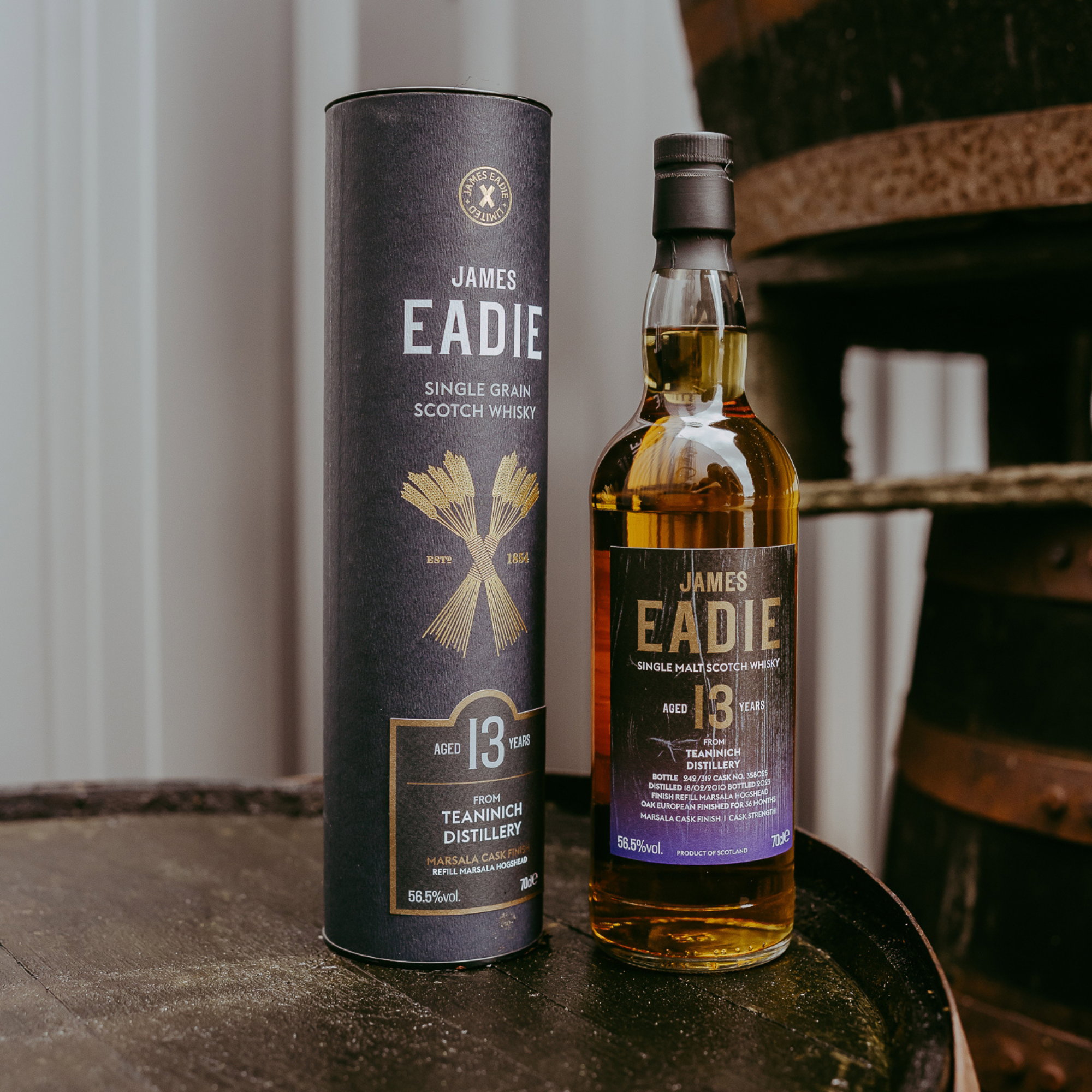 Teaninich 2010/2023 - 13 y.o. Refill Marsala Hogshead #358025 - James Eadie