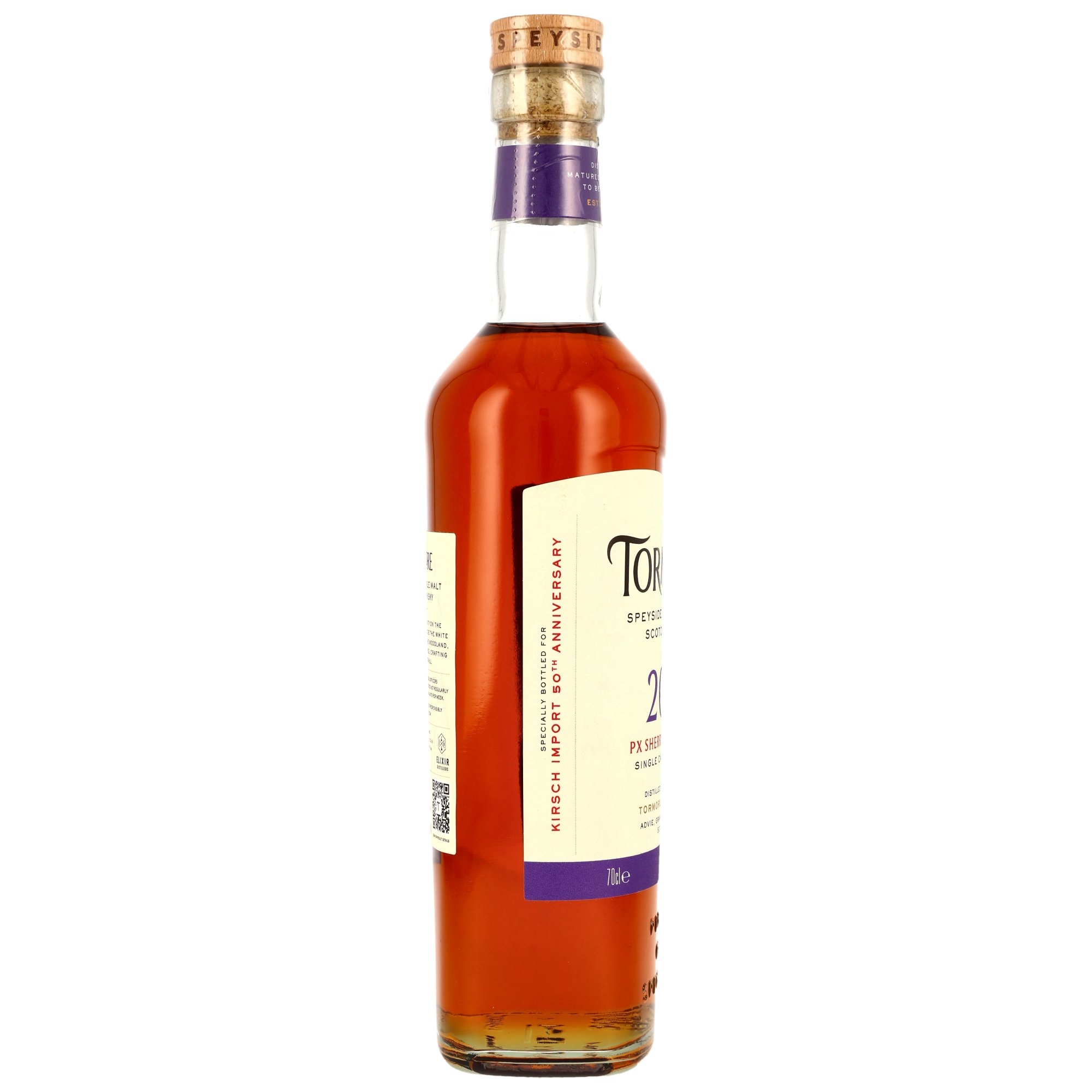Tormore 2014/2026 - 12 y.o. - PX Sherry Hogshead #47177 - 50th Anniversary Kirsch Import