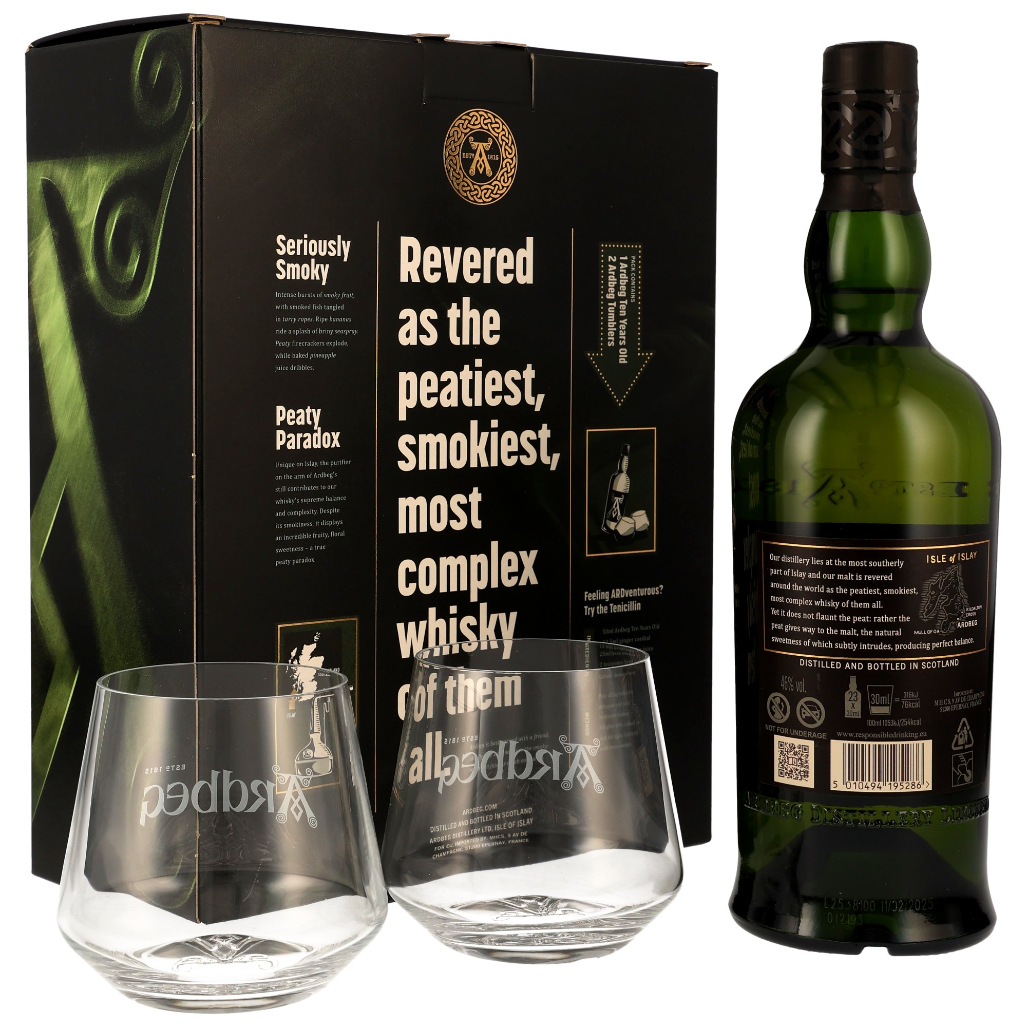 Ardbeg 10 y.o. + 2 Gläser - The Ultimate