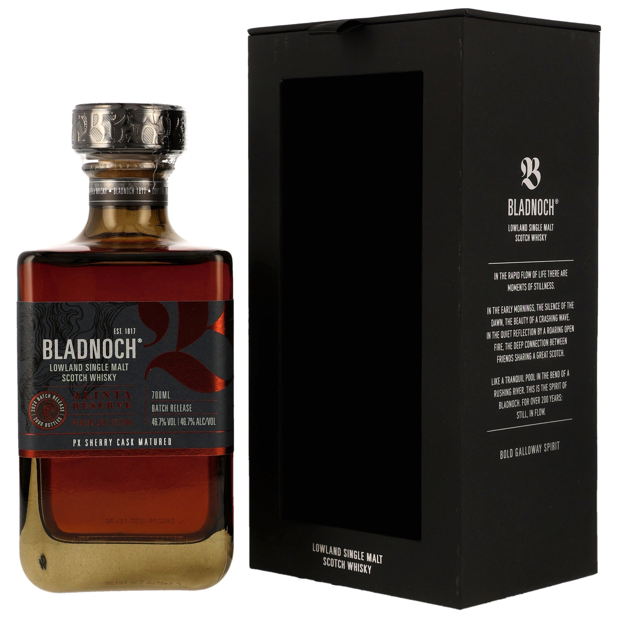 Bladnoch Alinta Reserve Peated Collection - PX Cask - German Exclusive