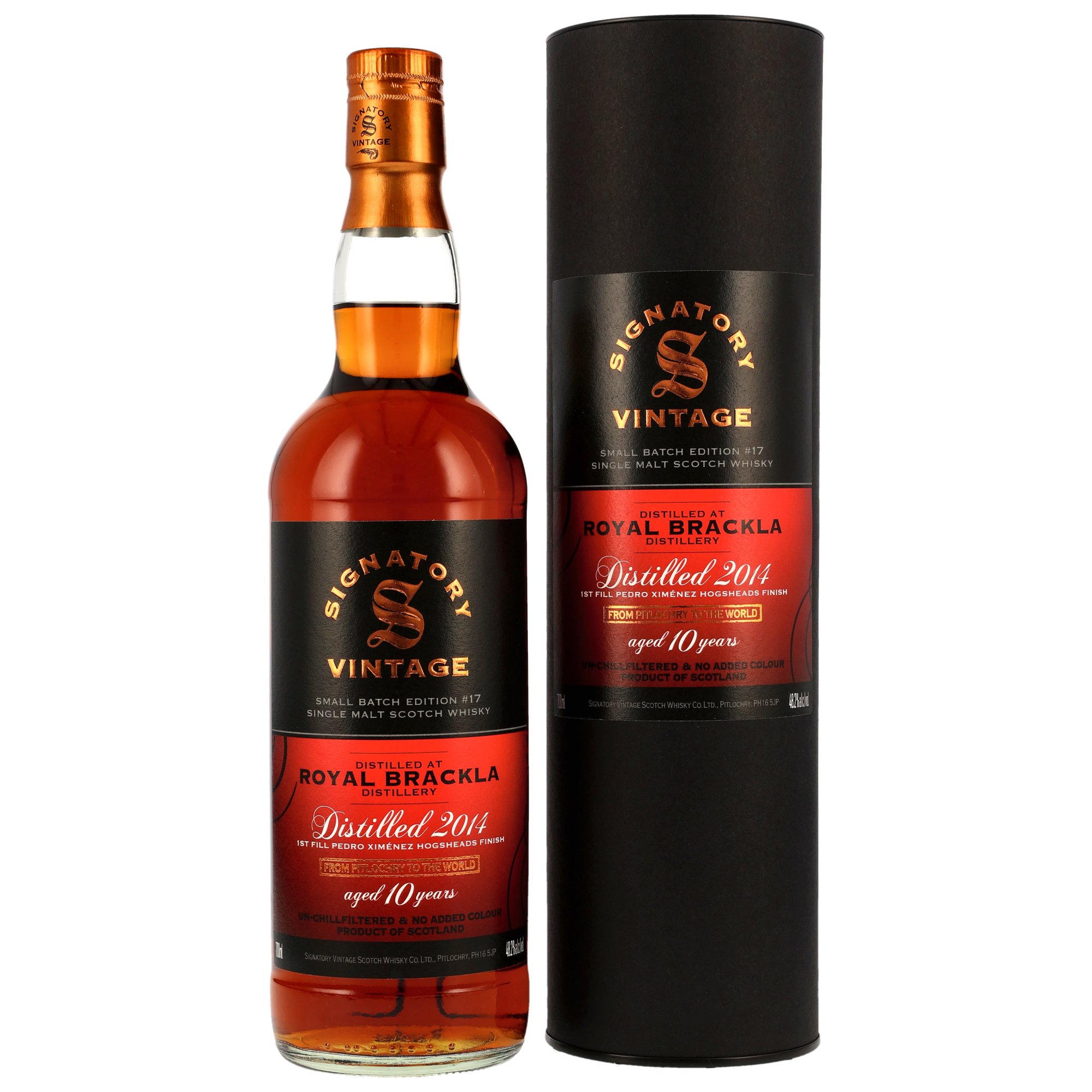 Royal Brackla 2014/2025 - 10 y.o. - Signatory Small Batch Edition #17