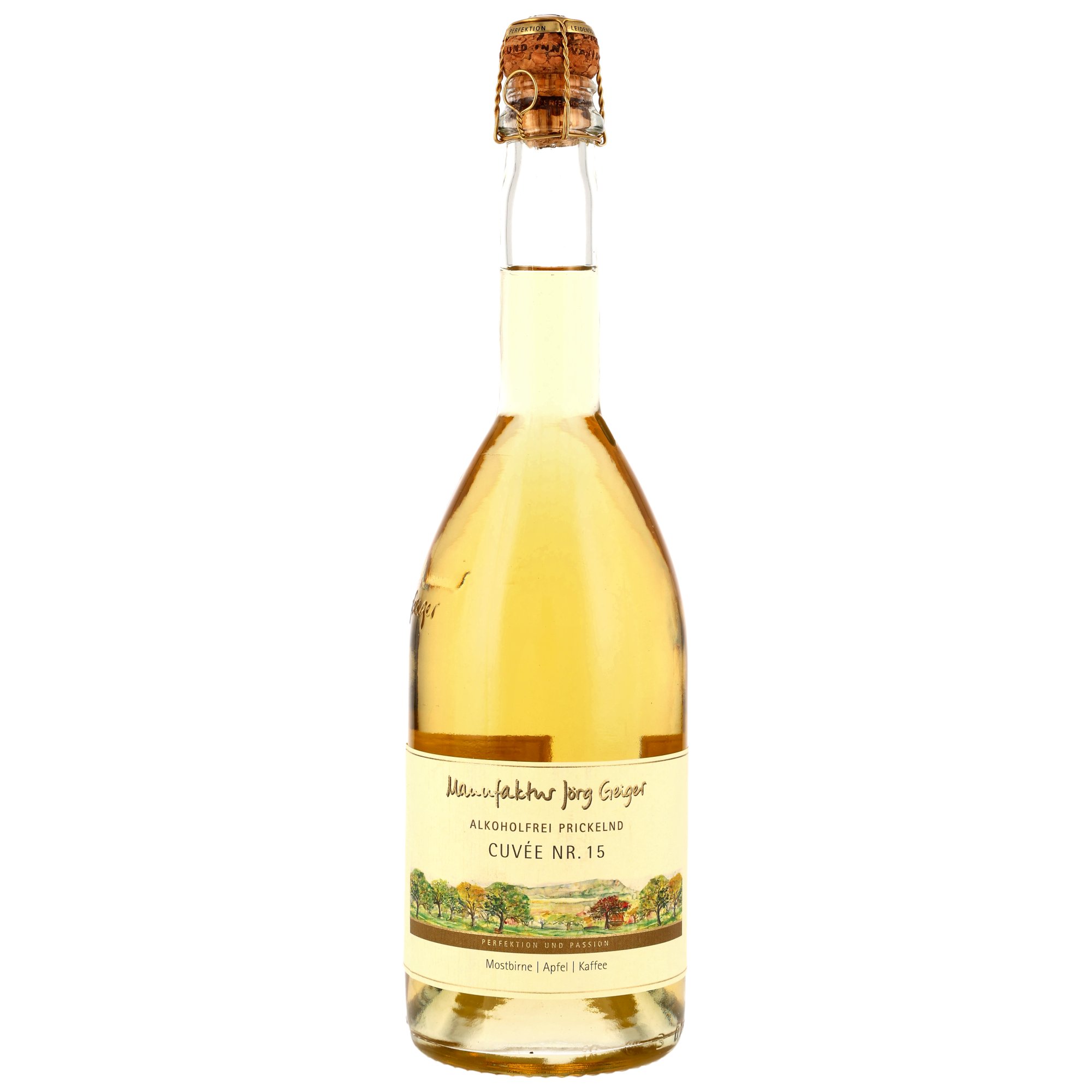 Cuvee Nr. 15 Alkoholfrei - MHD Artikel - Manufaktur Jörg Geiger