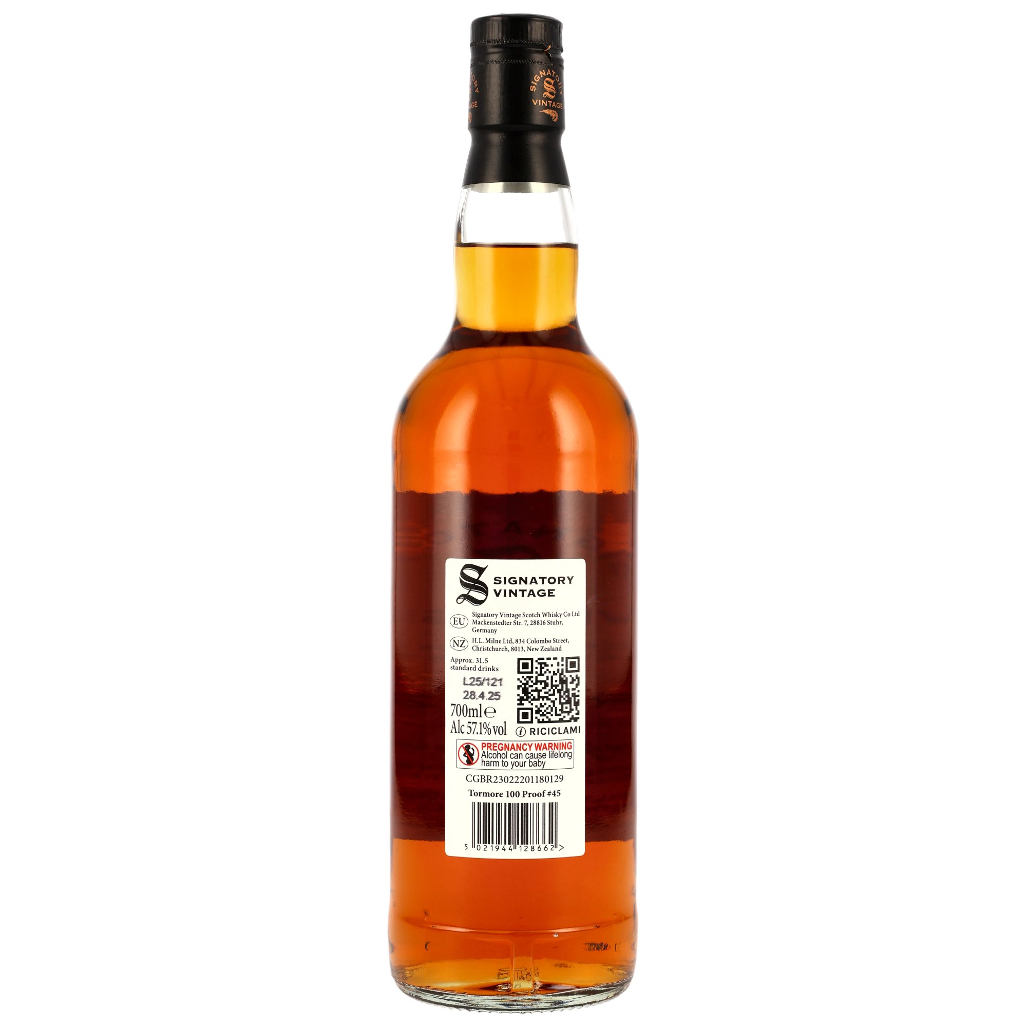 Tormore 2015/2025 - 9  y.o. - Signatory 100 PROOF Edition #45