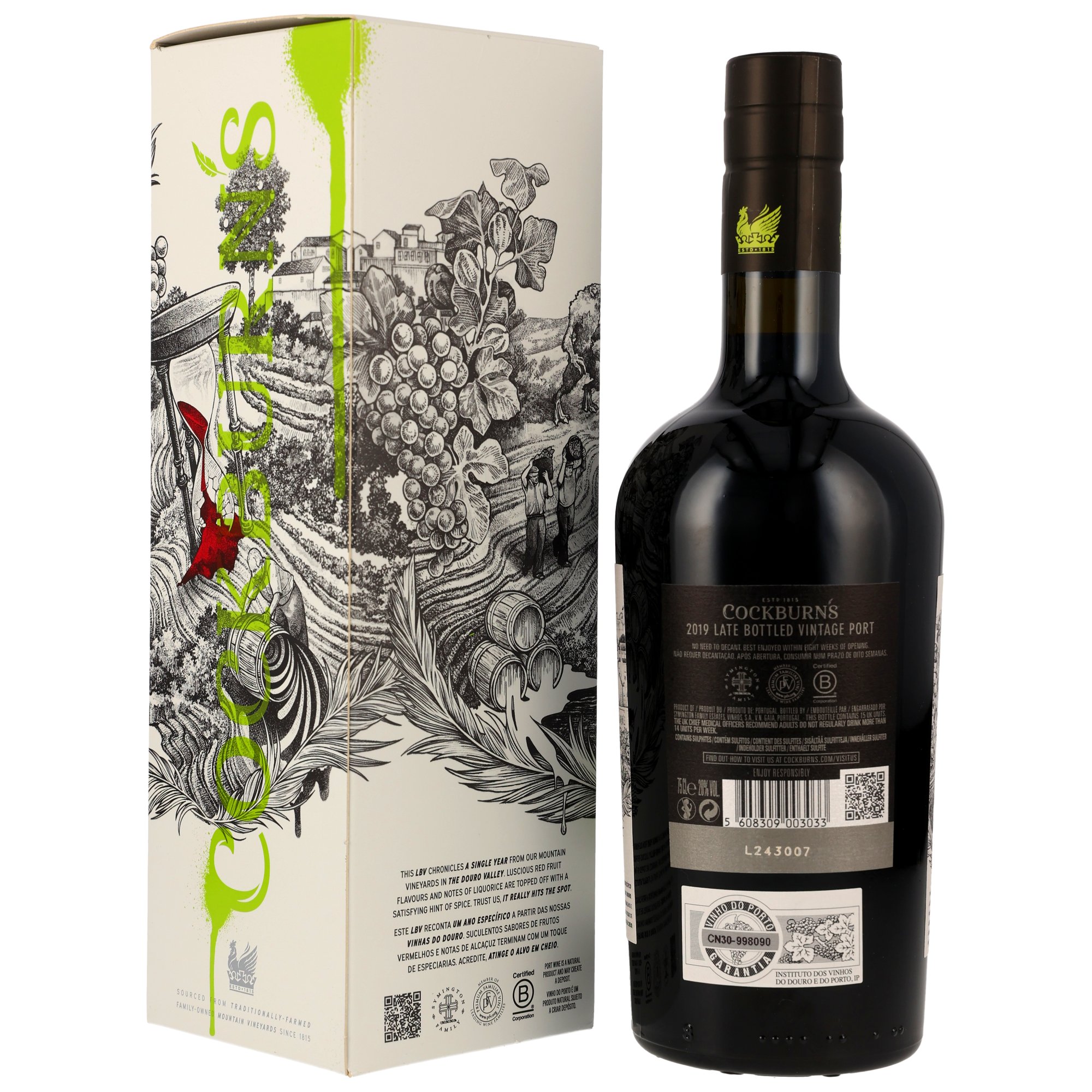 Cockburns 2019 Late Bottled Vintage Port