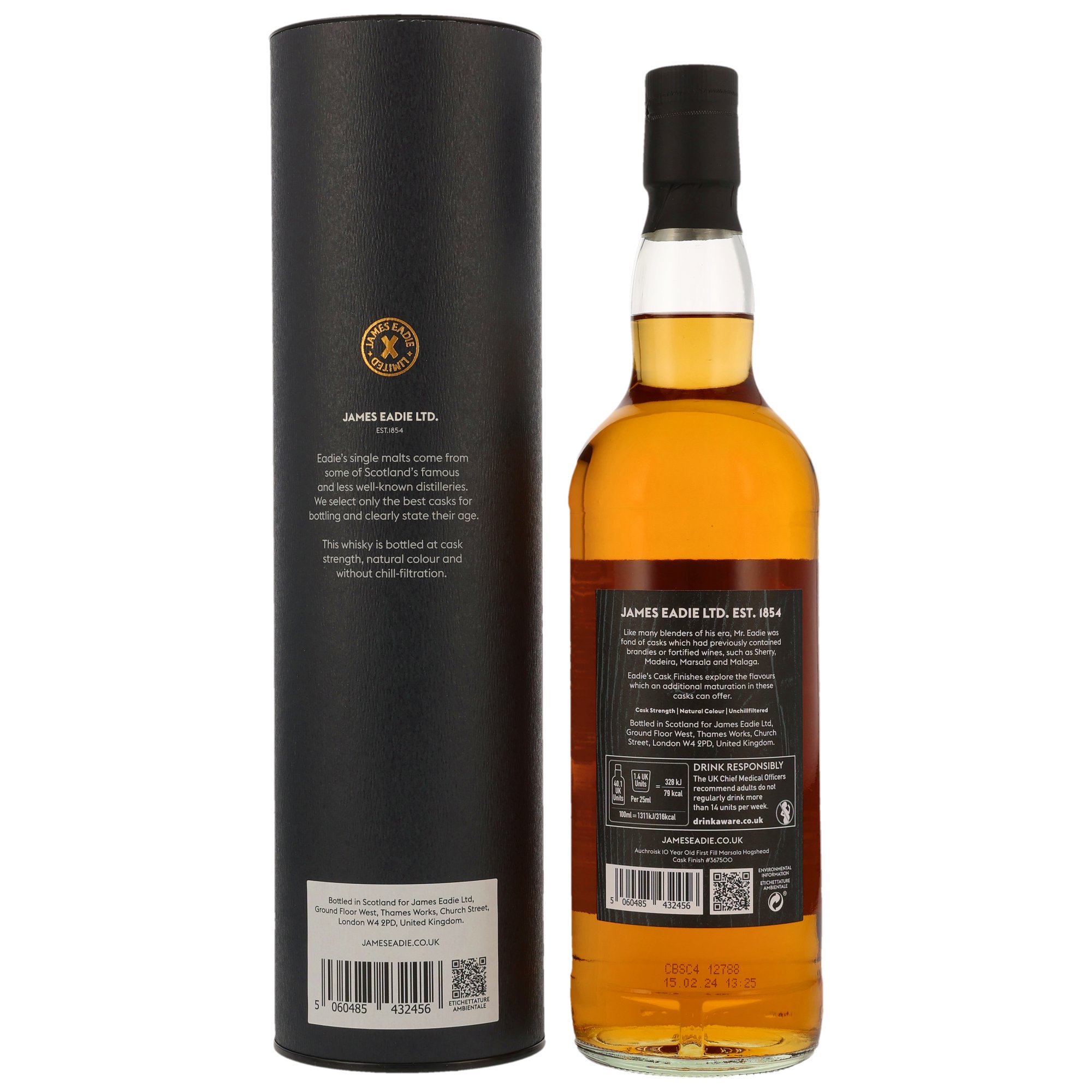 Auchroisk 2013/2024 - 10 y.o. - First Fill Marsala #367500 - James Eadie