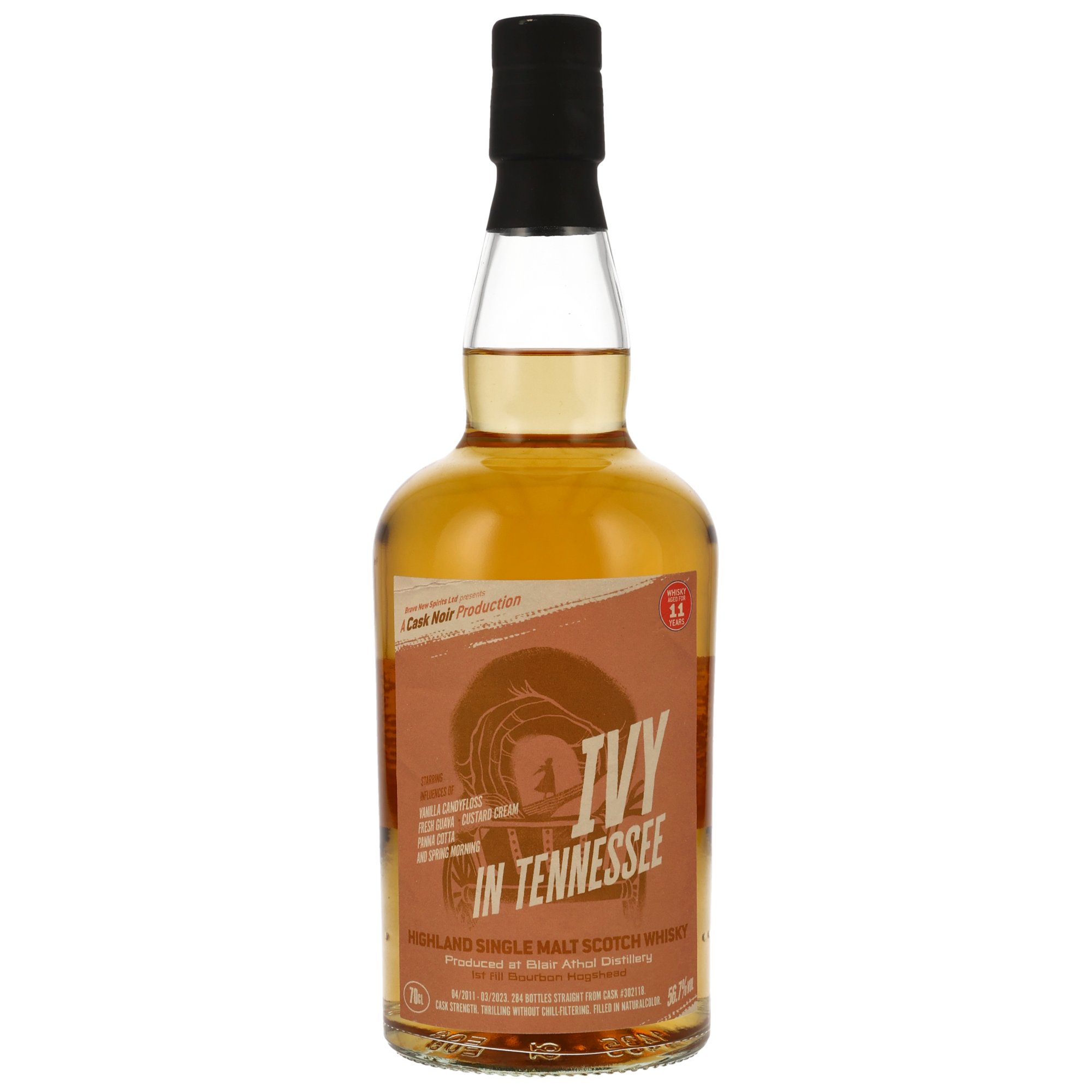 Blair Athol 2011/2023 - 11 y.o. - Cask Noir #302118 - Ivy in Tennessee