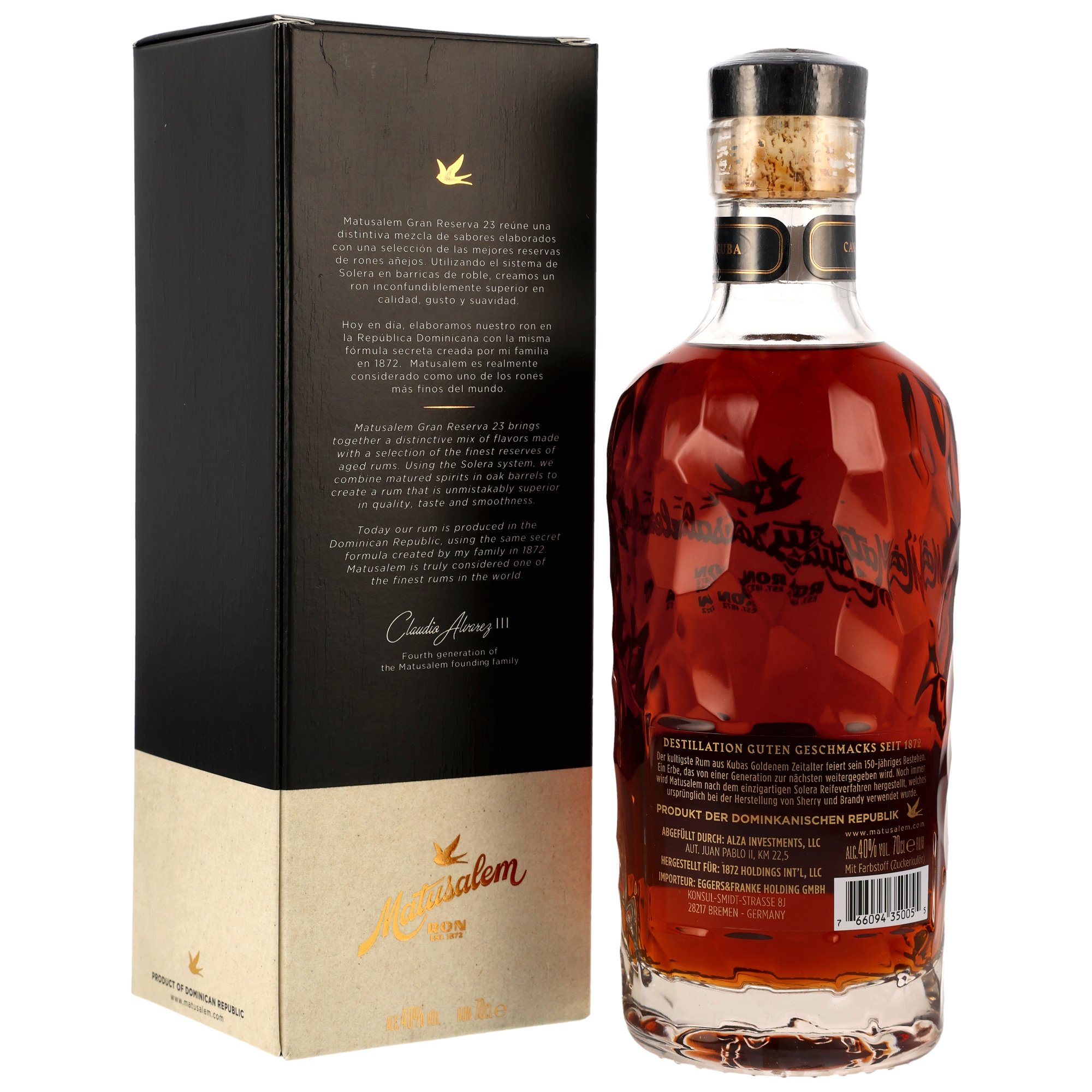 Matusalem 23 y.o. Gran Reserva - neue Ausstattung