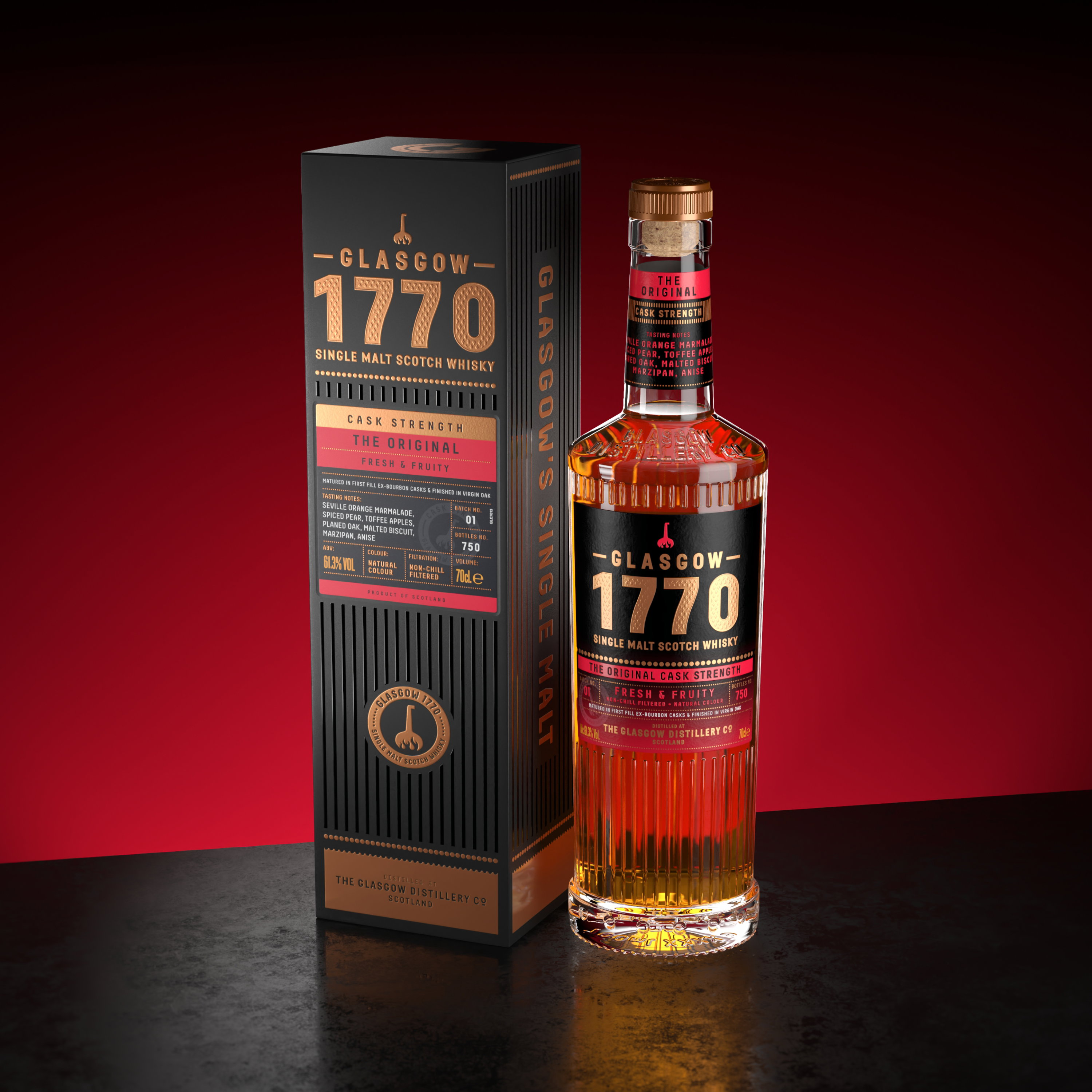 Glasgow 1770 - The Original Cask Strength Batch #1