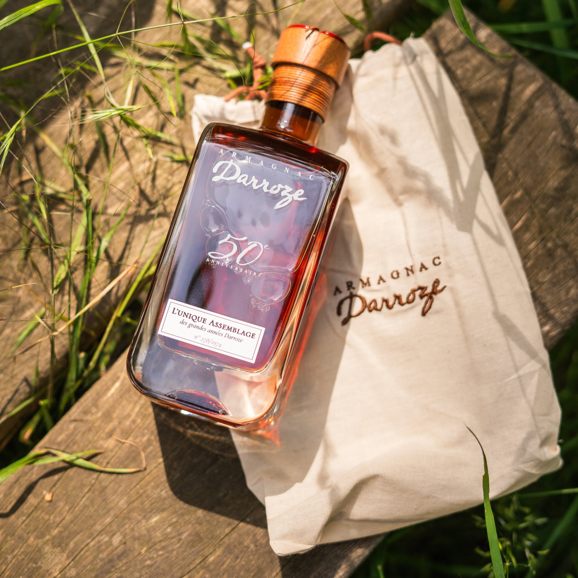 Carafe L'Unique Assemblage Cuvee 50e Anniversaire - Armagnac Darroze