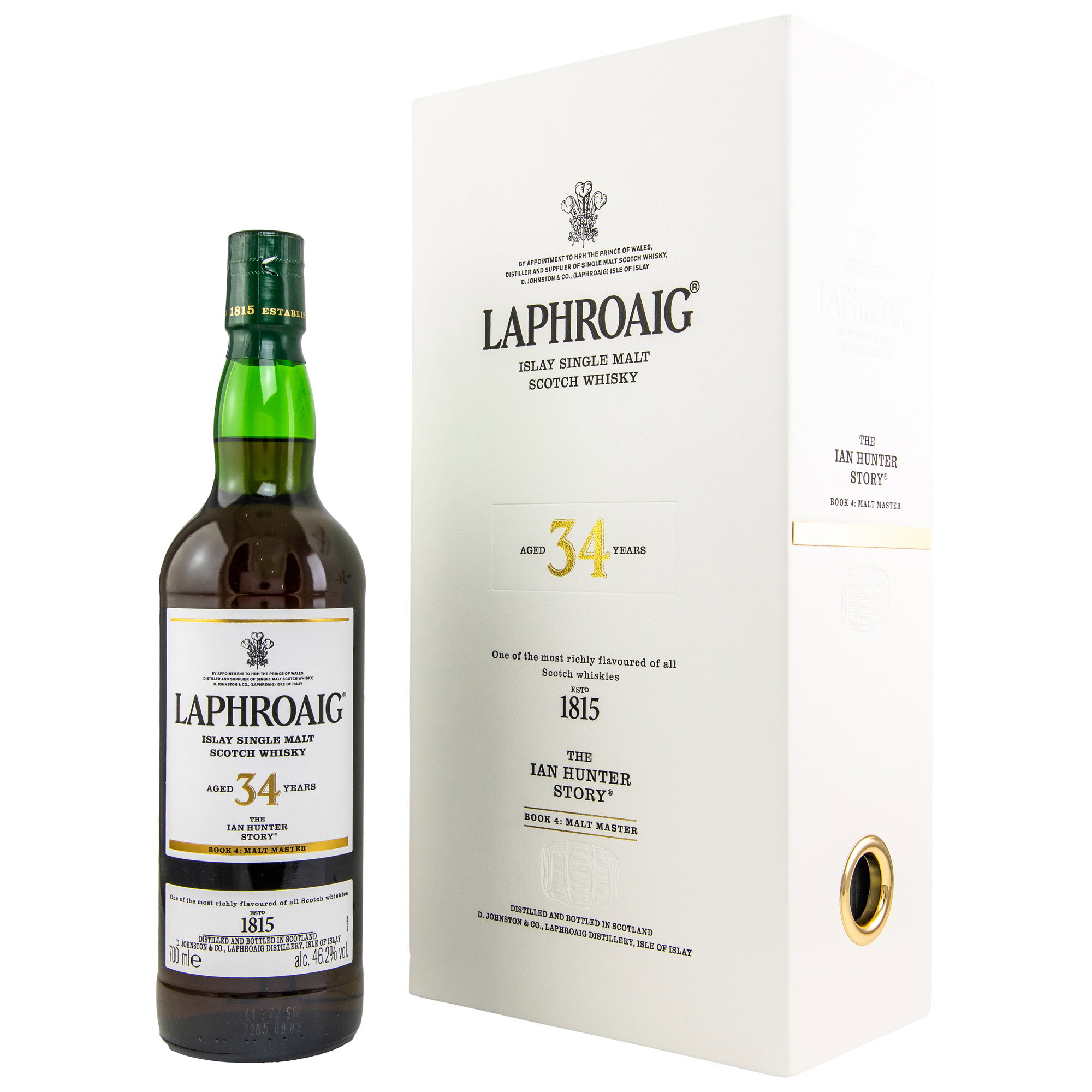 Laphroaig 34 y.o. - The Ian Hunter Story 2022