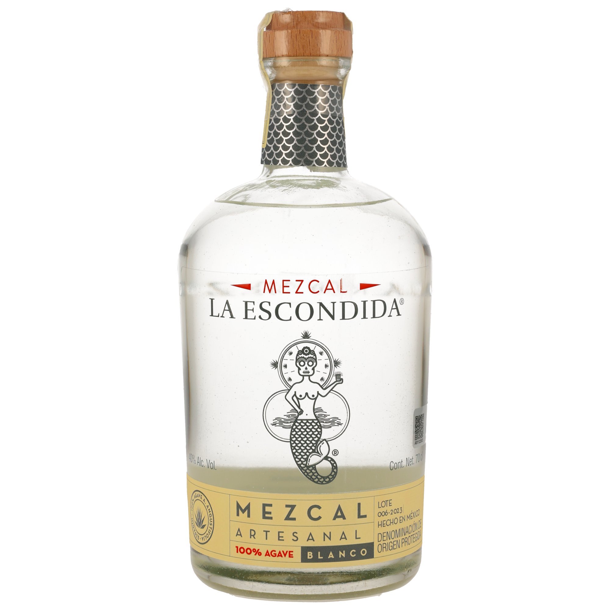La Escondida Mezcal Artesanal Blanco - ohne GP