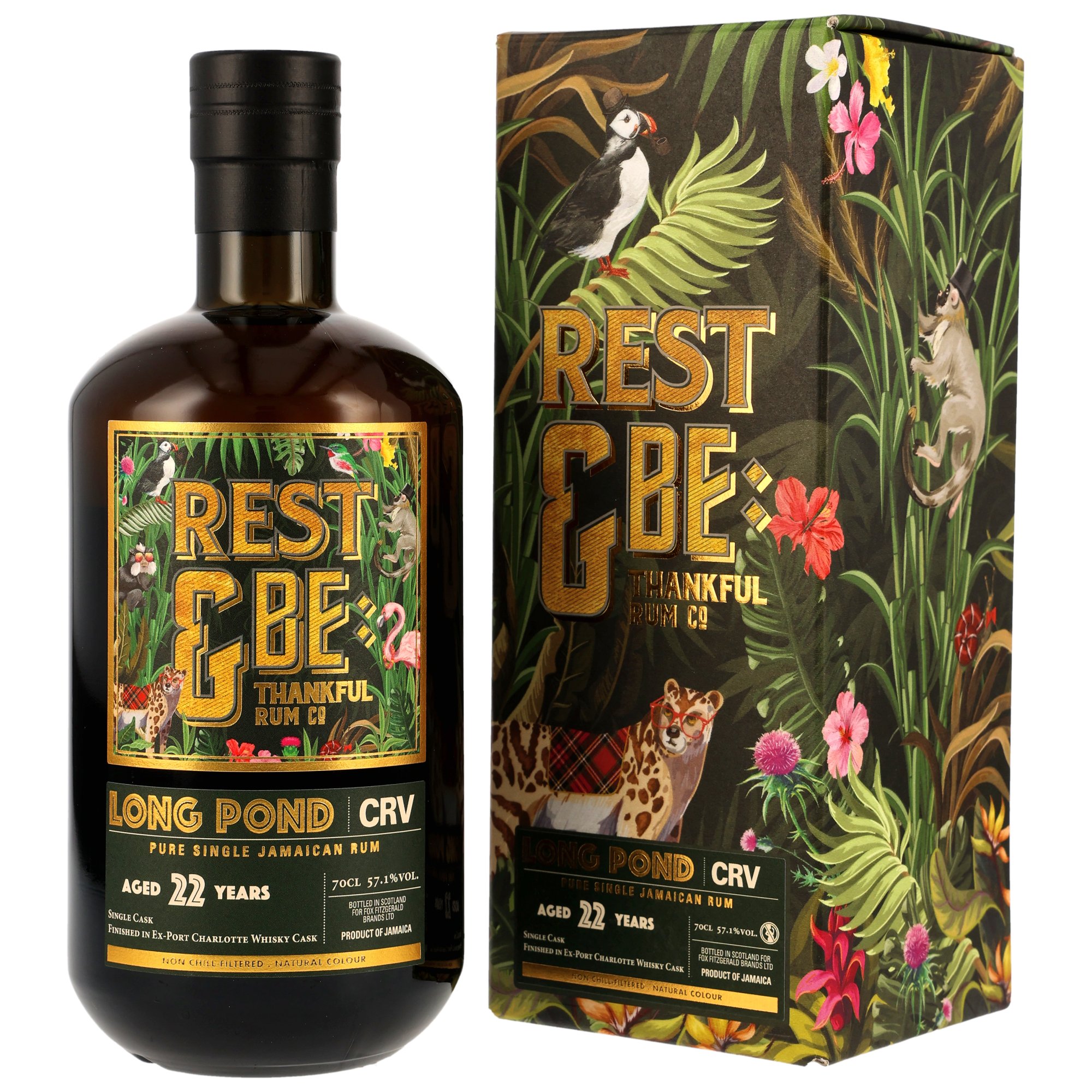 Long Pond 22 y.o. - CRV Single Cask #1195 - Rest & Be Thankful