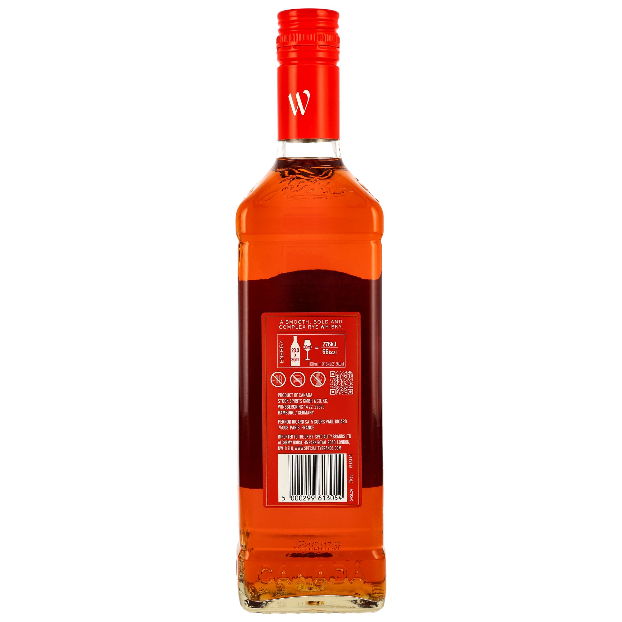 J.P.Wiser's Triple Barrel 10 y.o. Canadian Whisky Neue Ausstattung