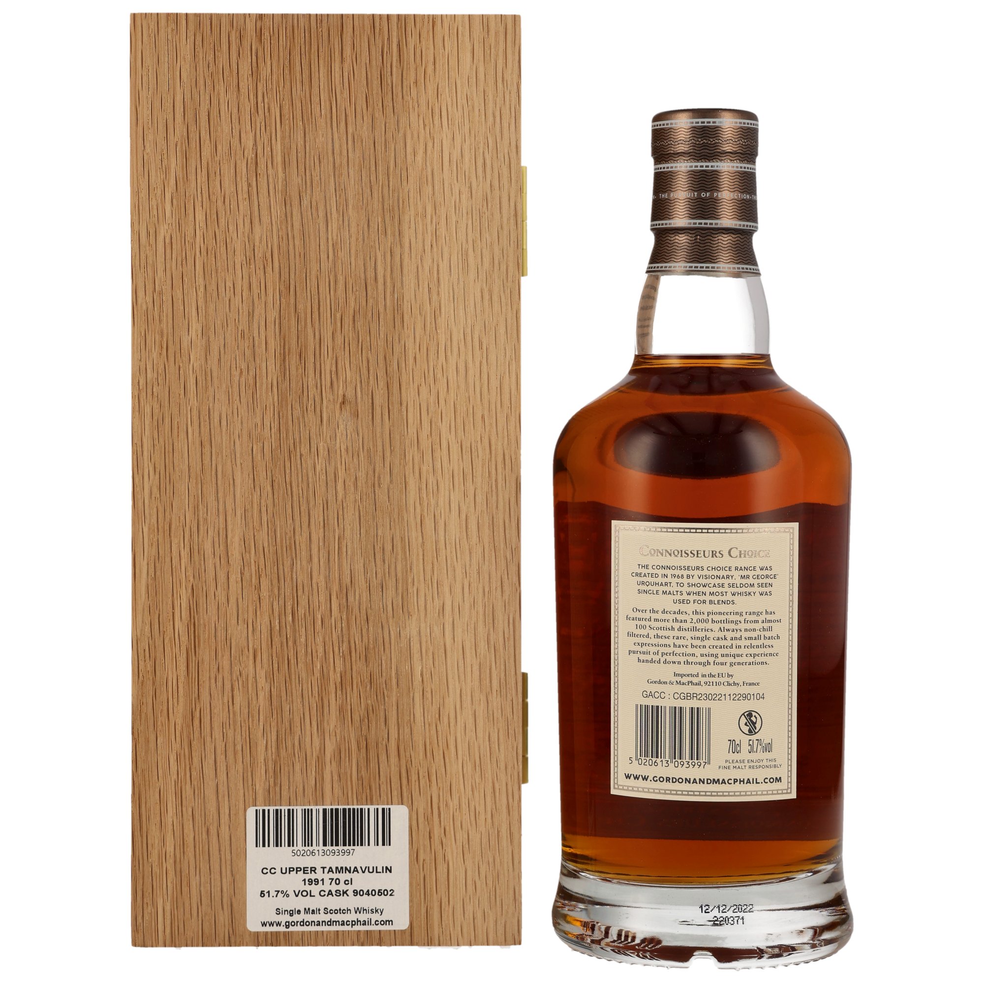 Tamnavulin 1991/2022 - 31 y.o. -  G&M CC UPPER