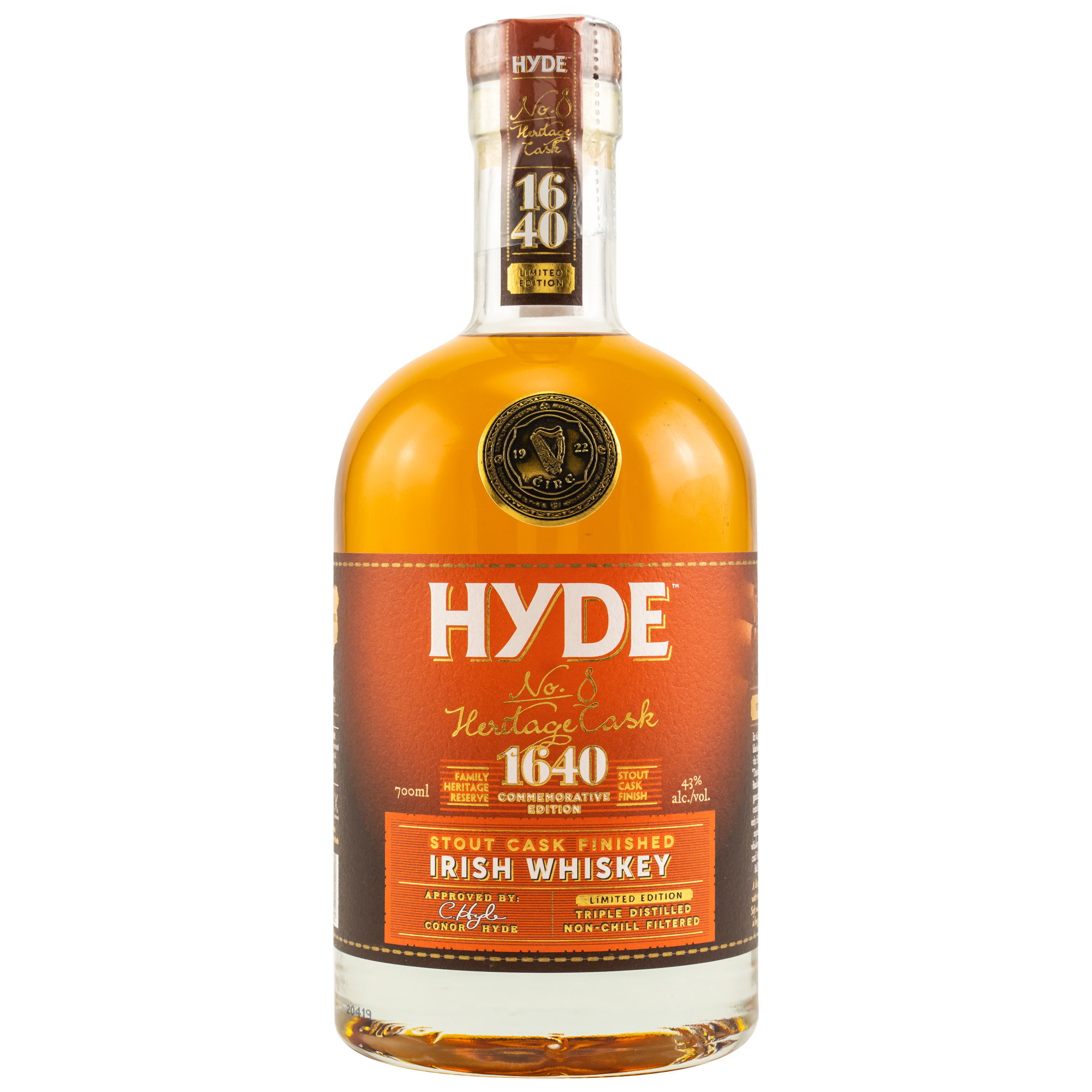 Hyde No. 8 - Heritage Cask - Stout Cask Finish