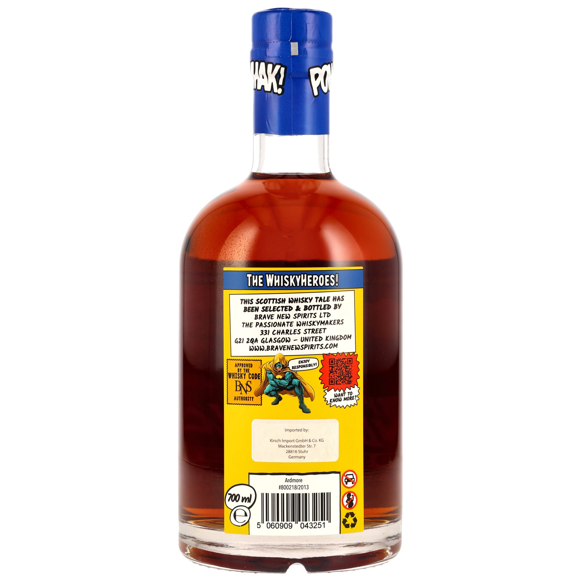 Ardmore 11 y.o. Whiskyheroes: Fury of the Obsidian Colossus - Brave New Spirits