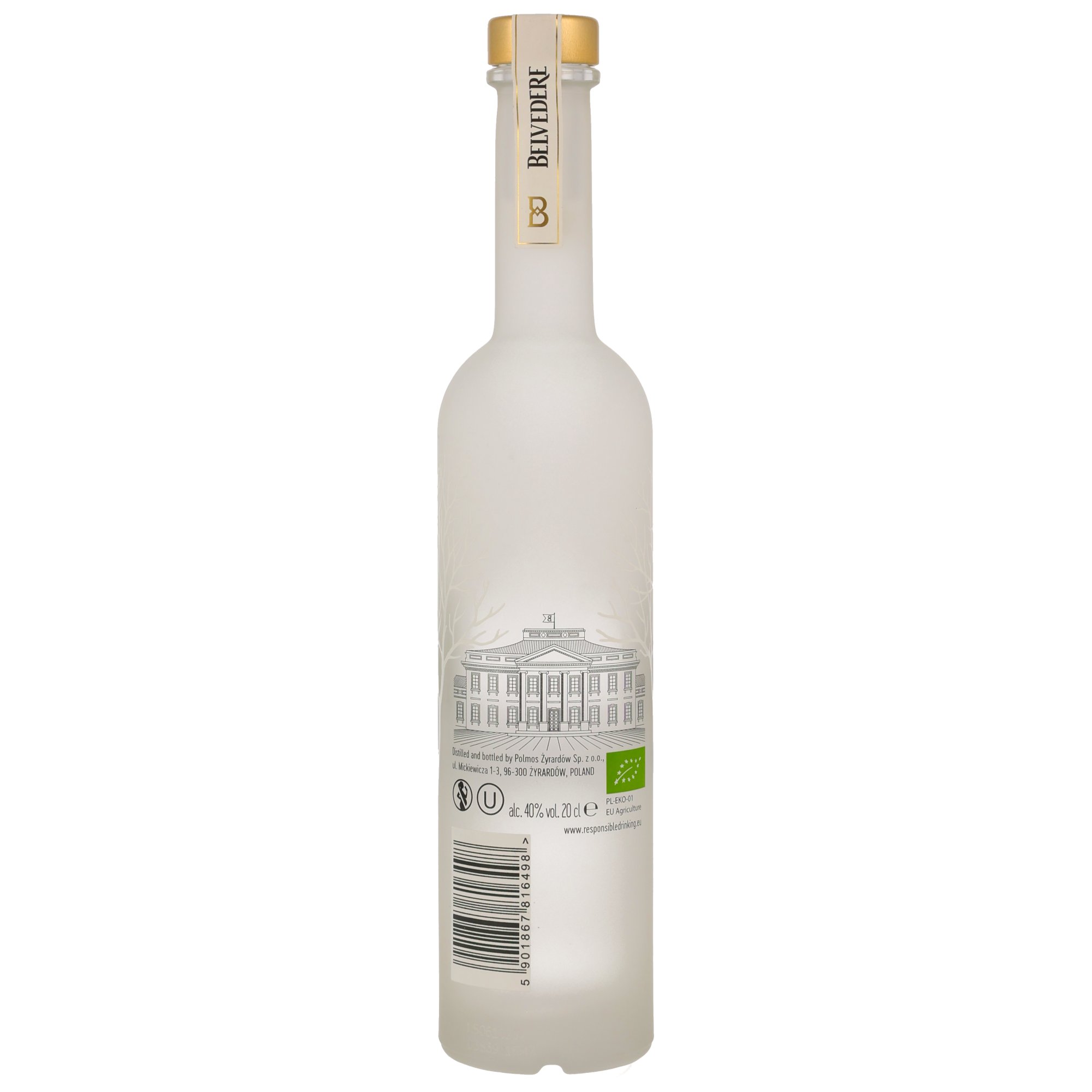 Belvedere Organic Vodka 200ml