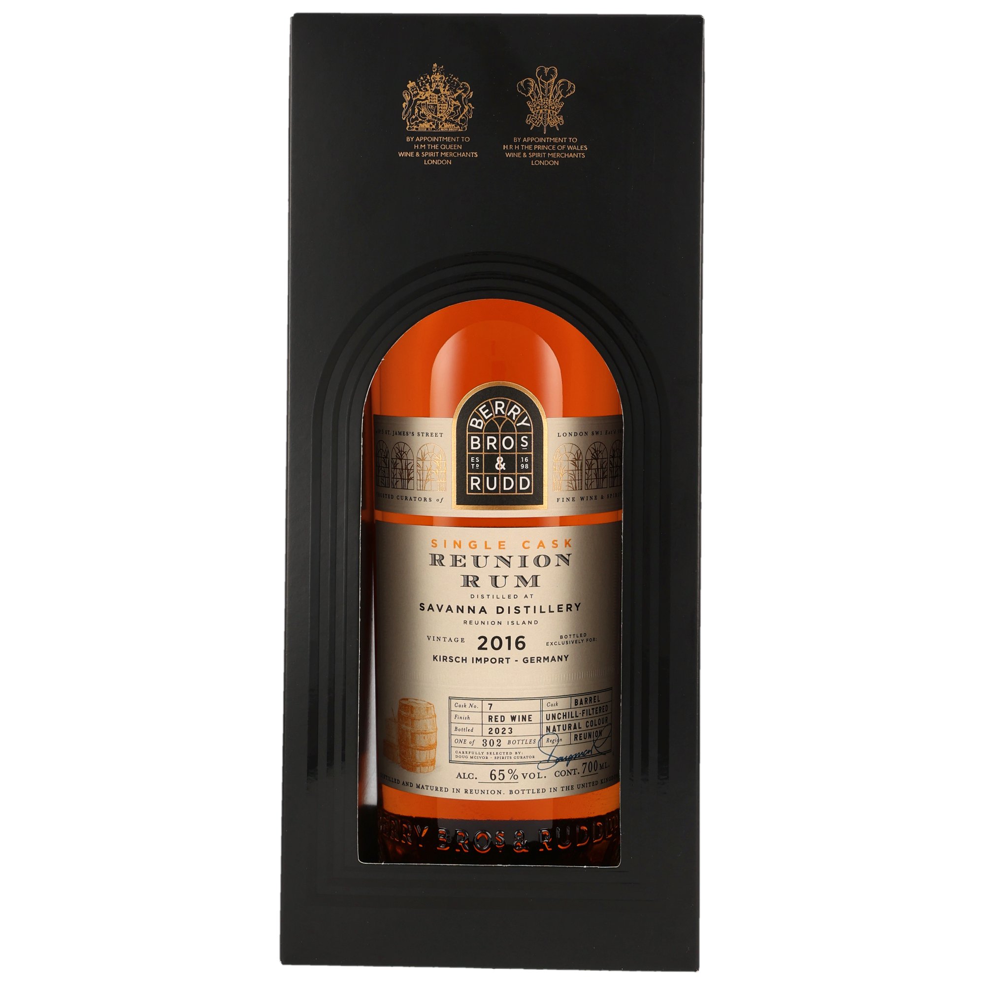 Reunion Rum 2016/2023 - #7 (Berry Bros & Rudd) -Kirsch Import
