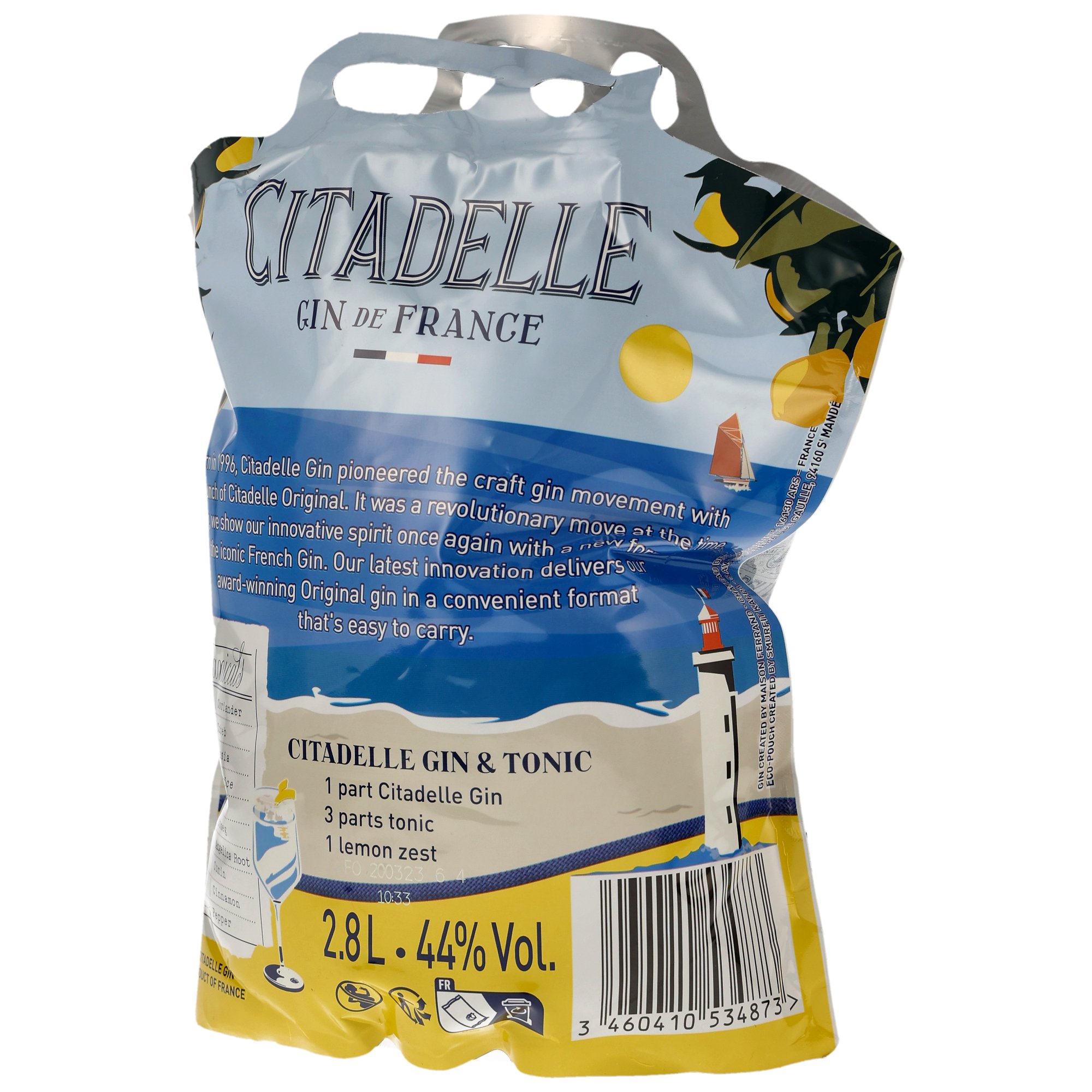 Citadelle Gin - 2,8L Pouch