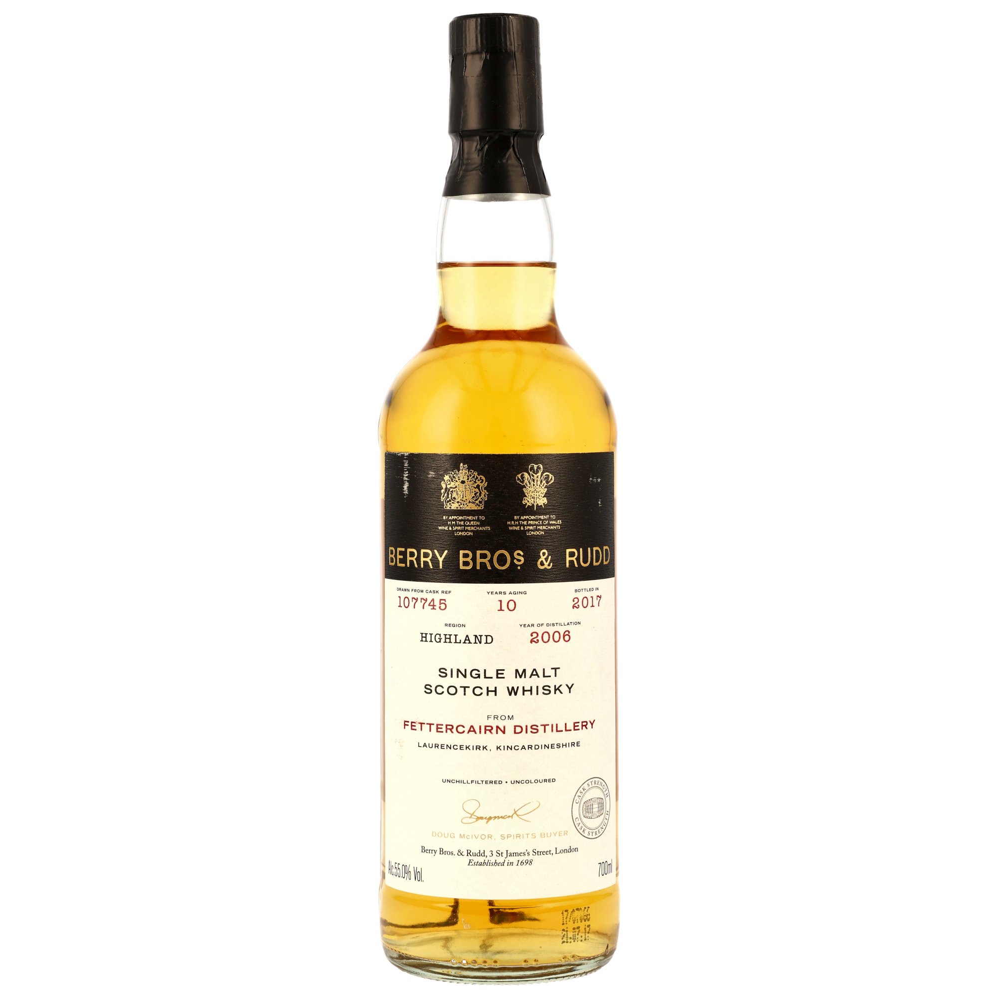 Fettercairn 2006/2017 - 10 y.o. - #107745 (Berry Bros & Rudd)