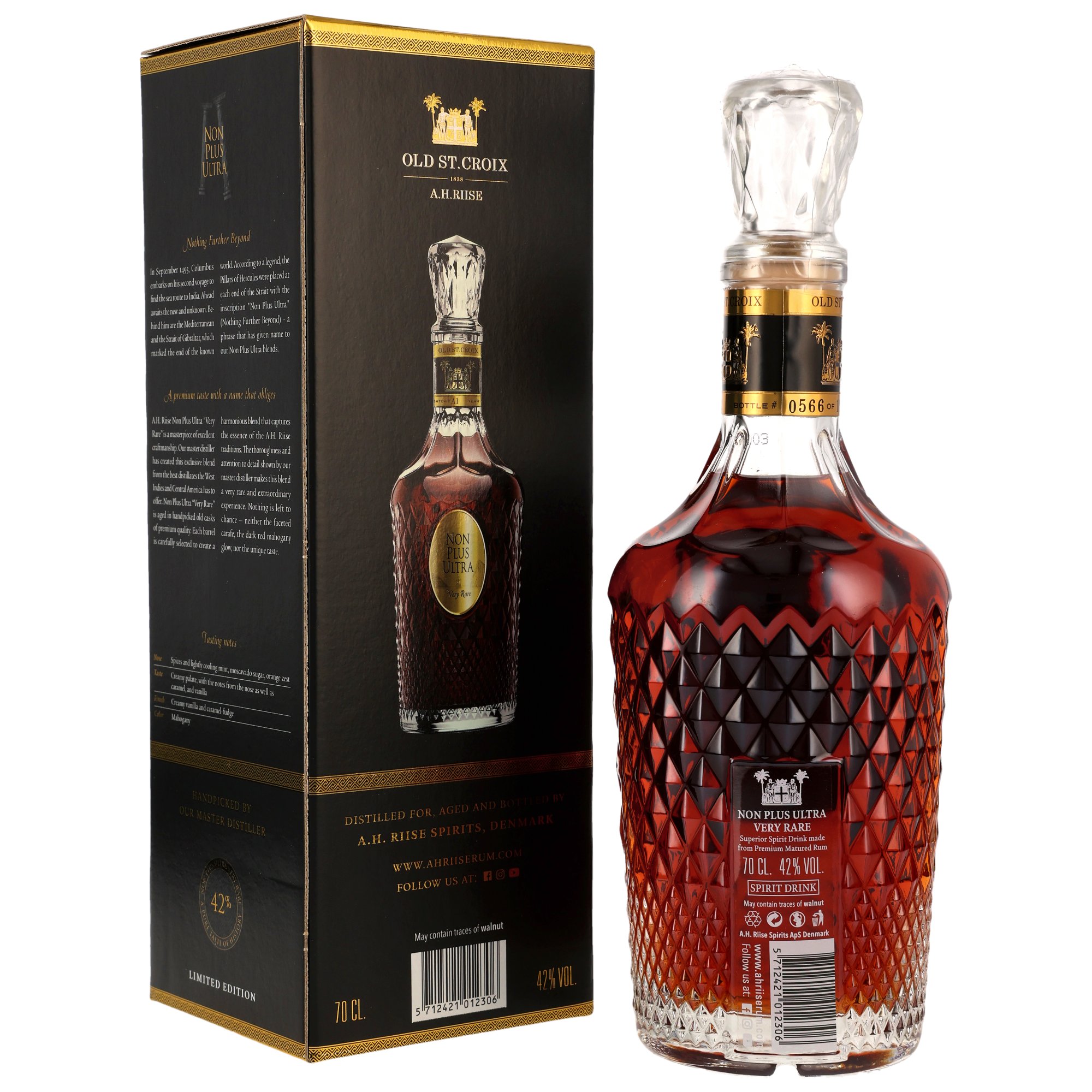 A.H. Riise Non Plus Ultra - Very Rare Rum