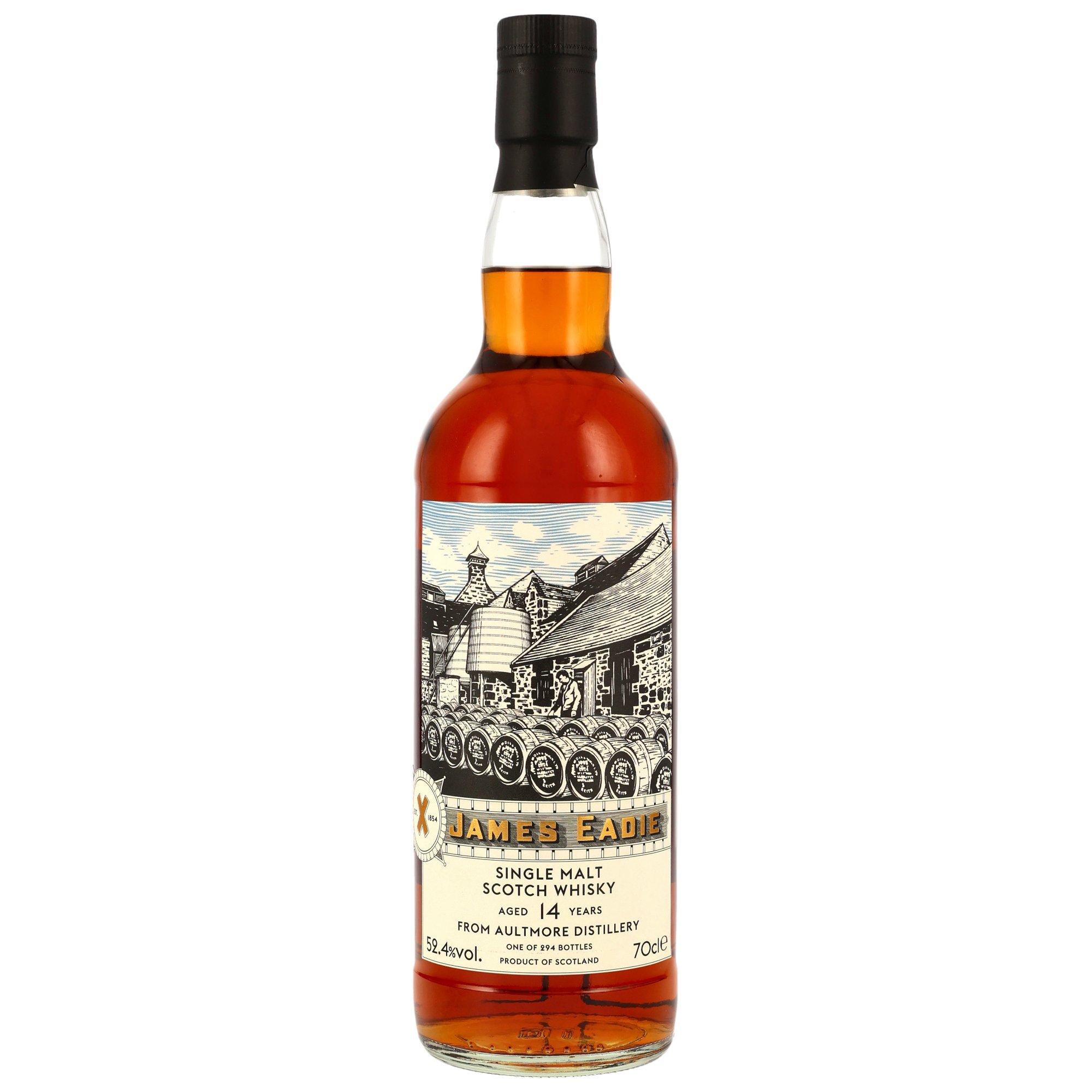 Aultmore 2010/2025 - 14 y.o. - Re-Charred Hogshead #306108 - James Eadie