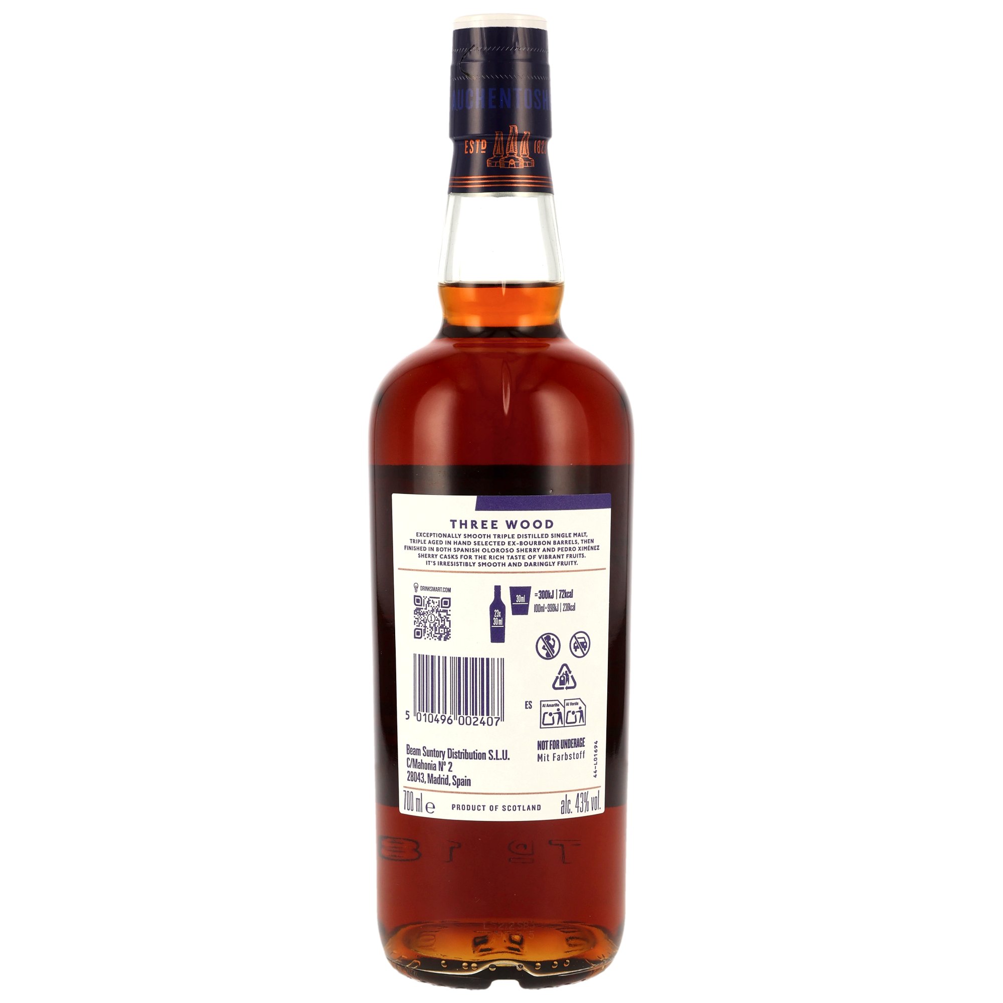 Auchentoshan Three Wood - ohne GP