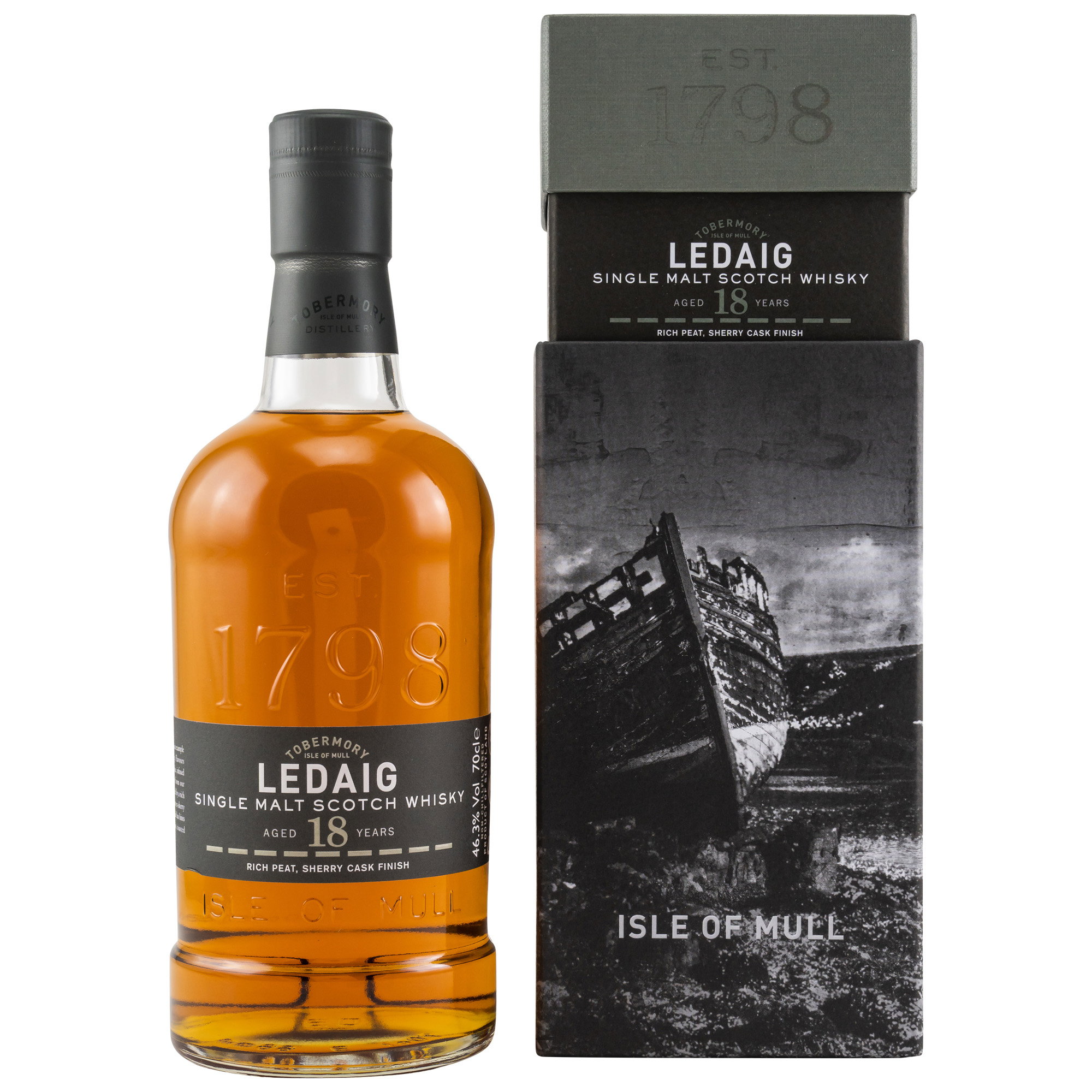 Ledaig 18 y.o. - in Box