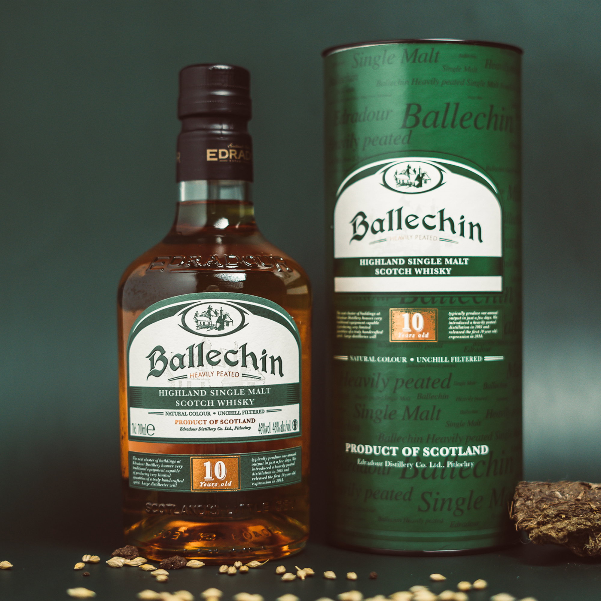 Ballechin 10 y.o. heavily peated