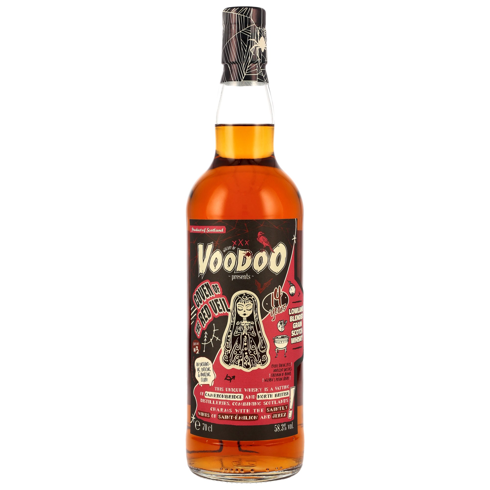 Whisky of Voodoo: Coven of the Red Veil 14 y.o. Lowland Blended Grain Scotch