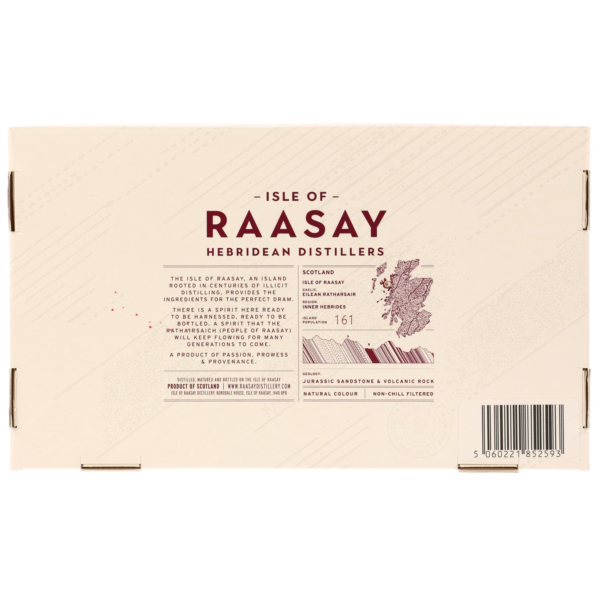 Isle of Raasay Oak Species Maturation Series 4 x 0,05l Tasting Pack