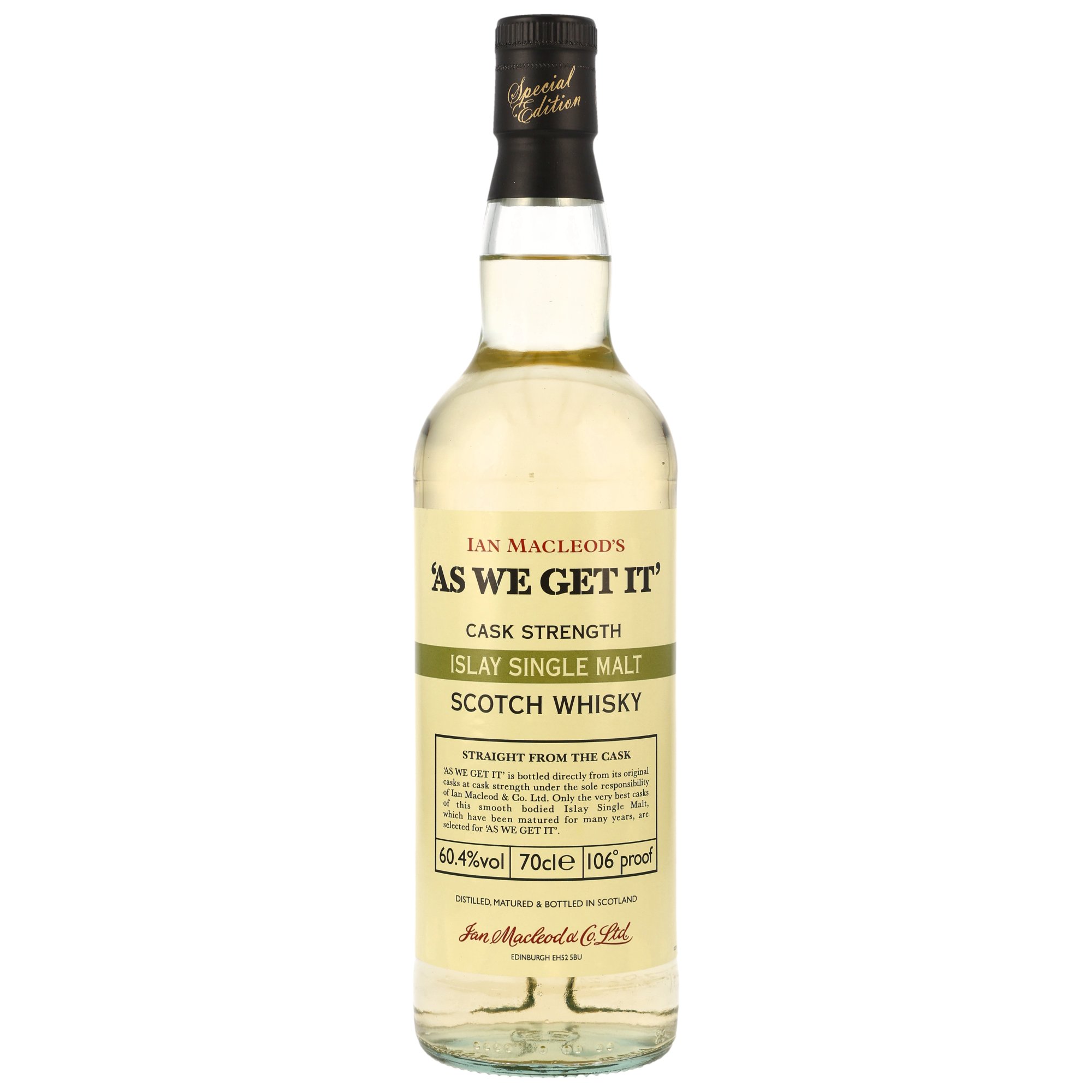 Ian Macleod's As we get it / ISLAY Single Malt 60,4%