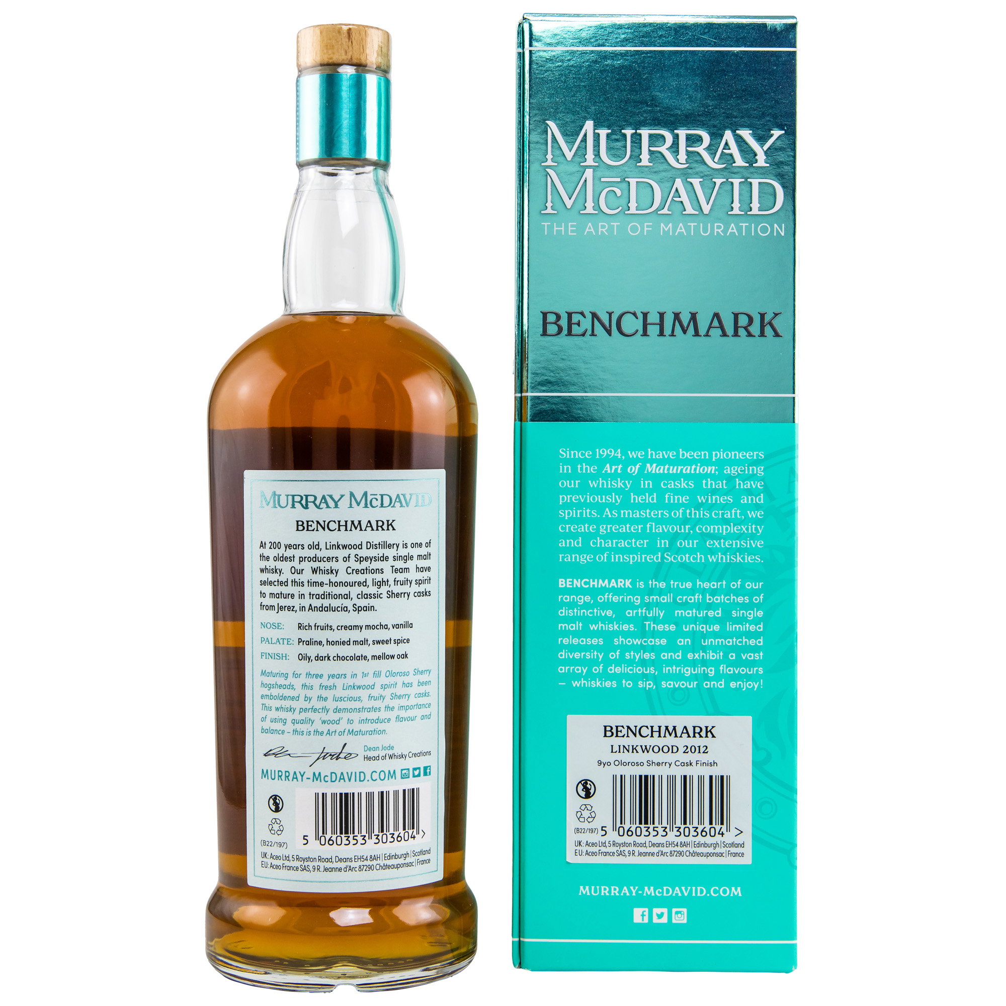 Linkwood 2012/2022 - 9 y.o. - Oloroso Cask - Murray McDavid