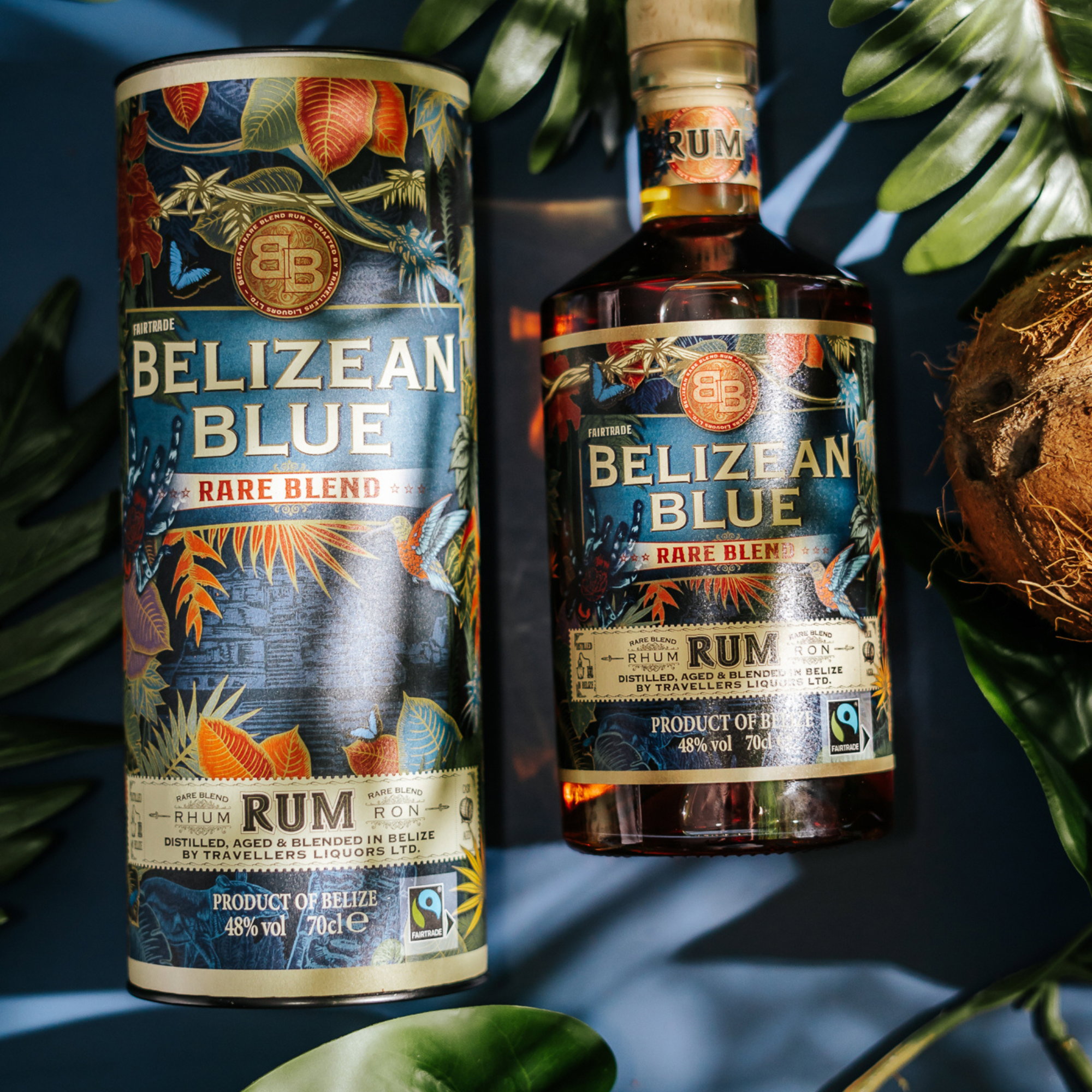 Belizean Blue Rare Blend Rum - Travellers Liquors