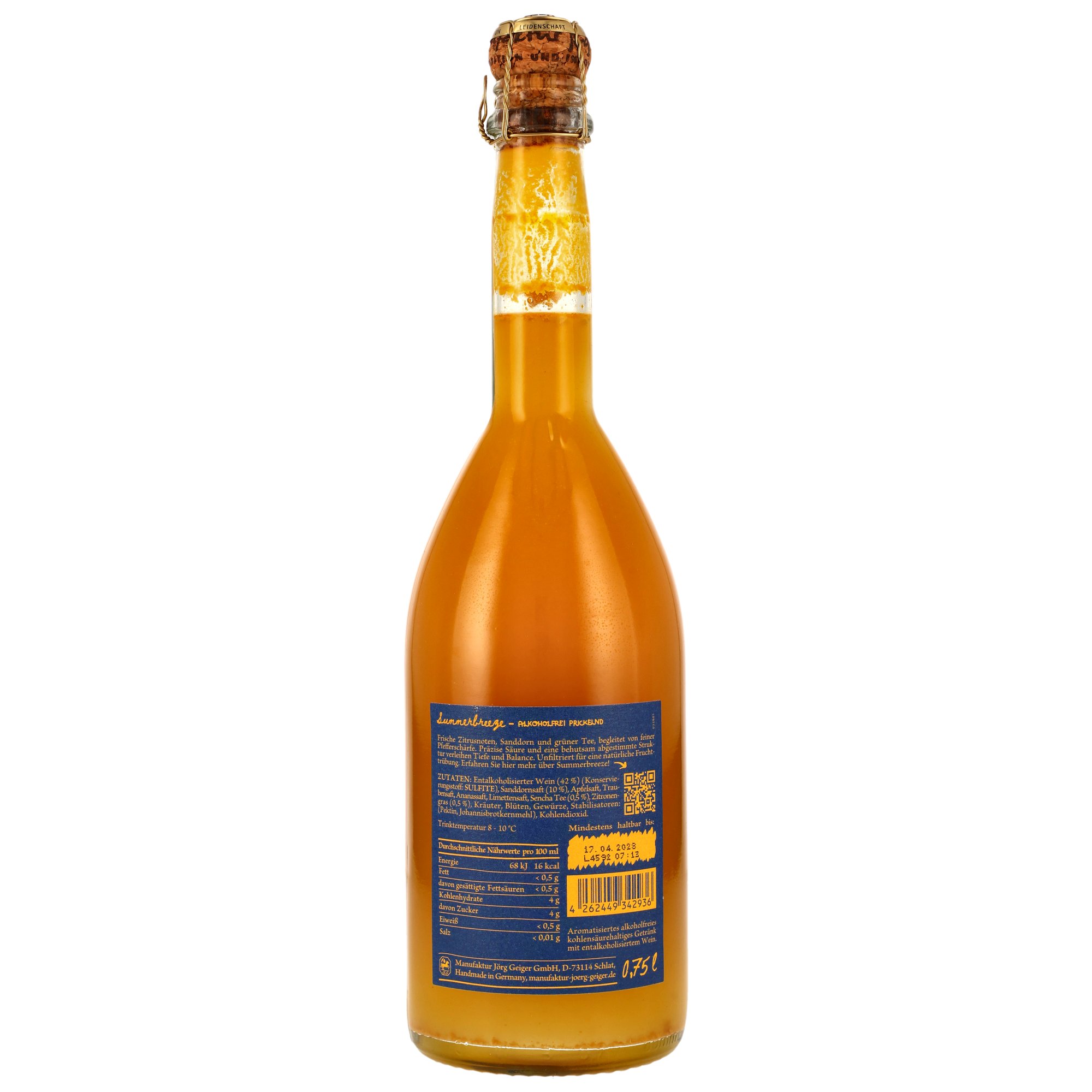 Summerbreeze Alkoholfrei - MHD Artikel- Manufaktur Jörg Geiger