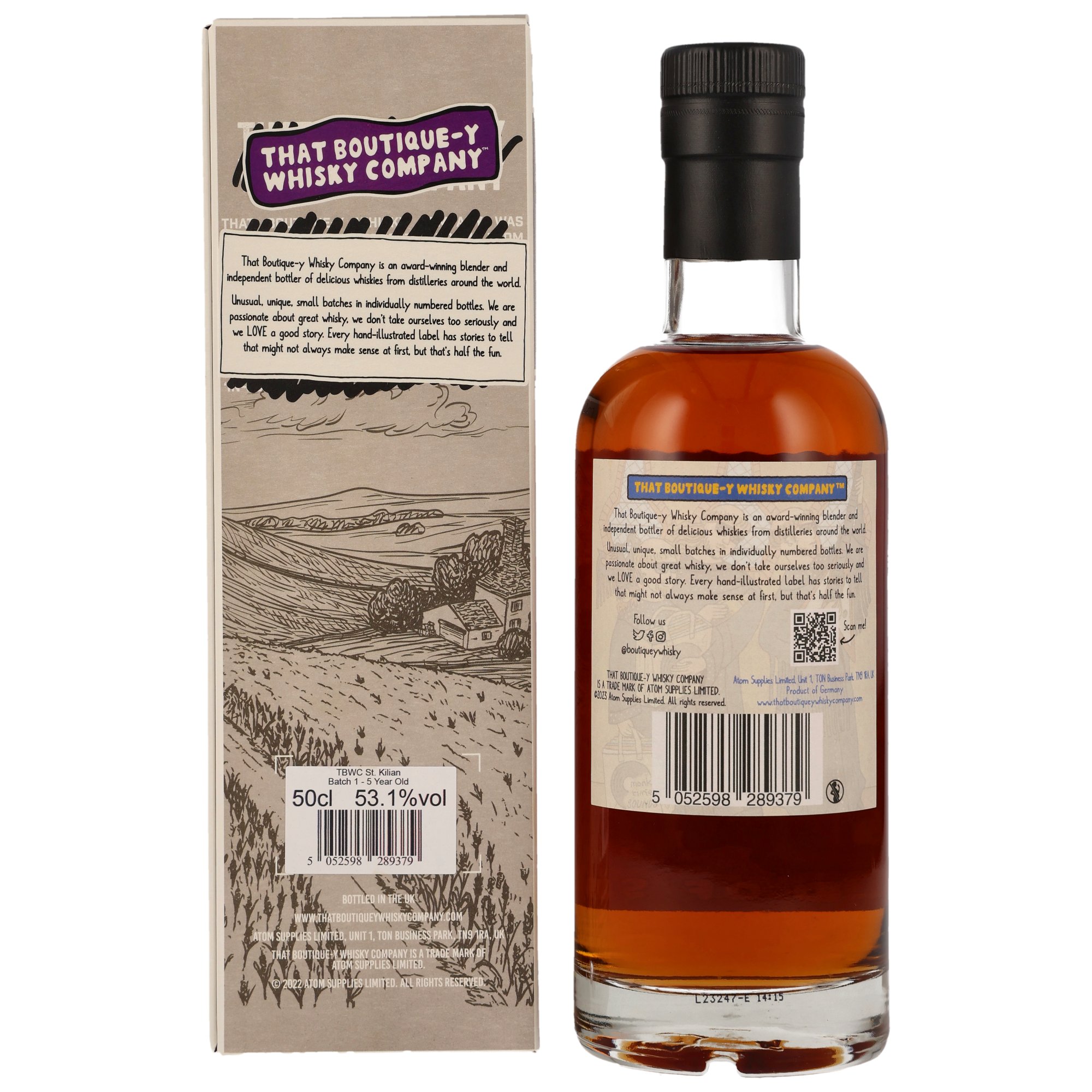 St. Kilian 5 y.o. - Batch 1 (That Boutique-y Whisky Company)