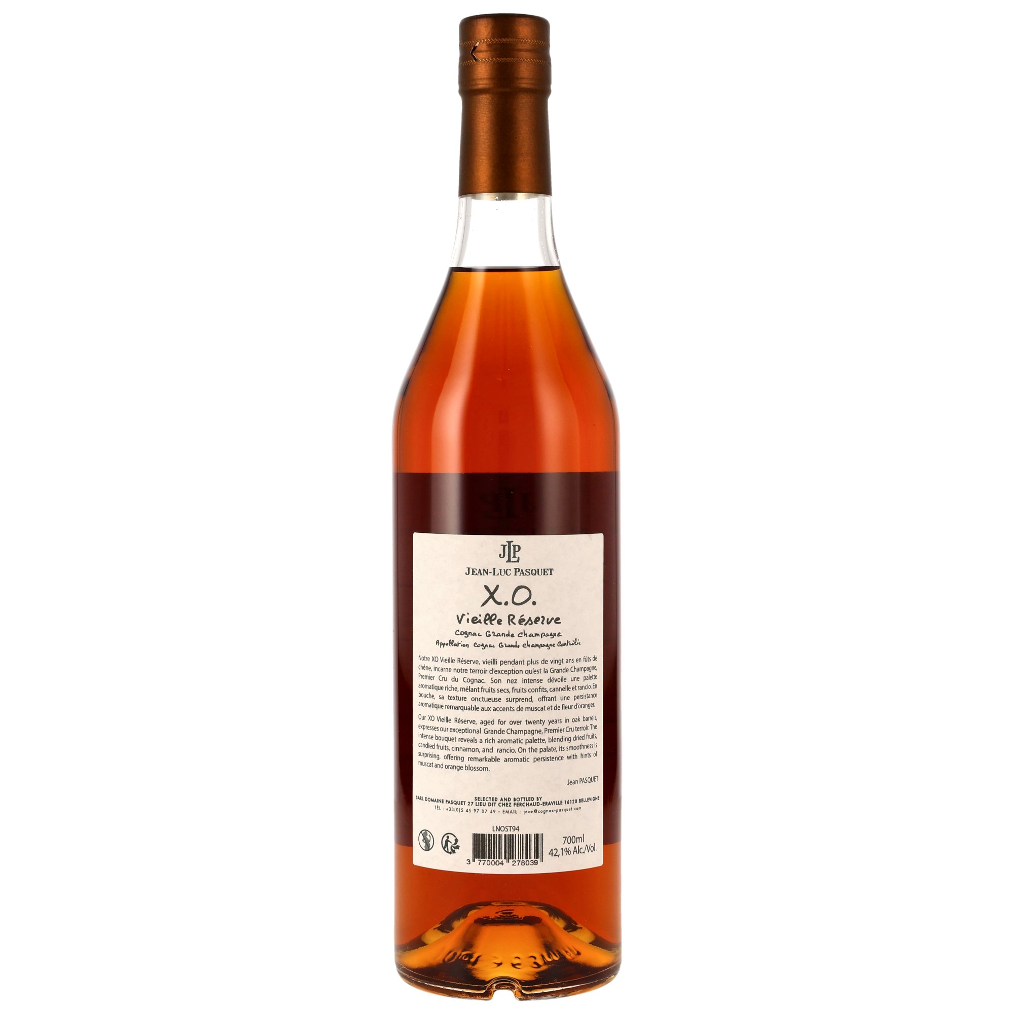 Jean-Luc Pasquet Cognac XO Vieille Reserve