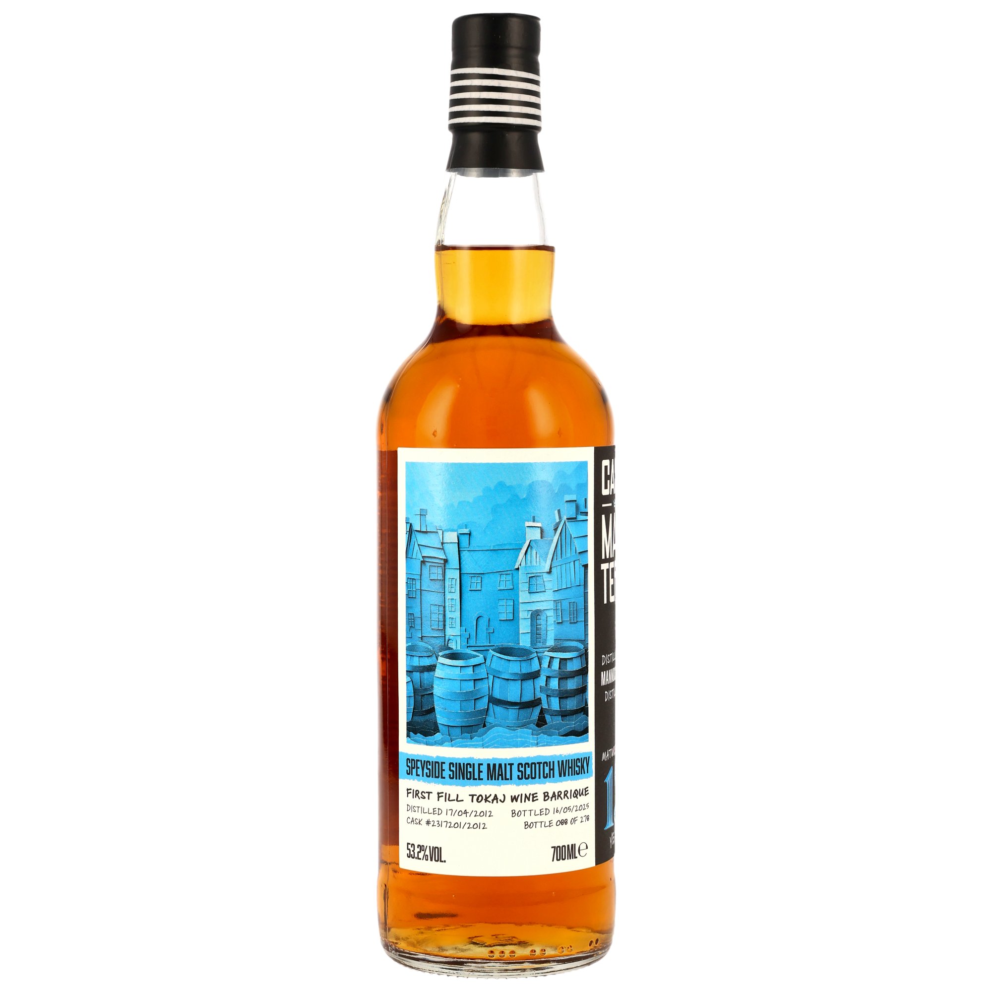 Mannochmore 2012/2025 - 13 y.o. - 1st Fill Tokaj Wine Cask #2317201/2012 - Cask Masters - Brave New Spirits