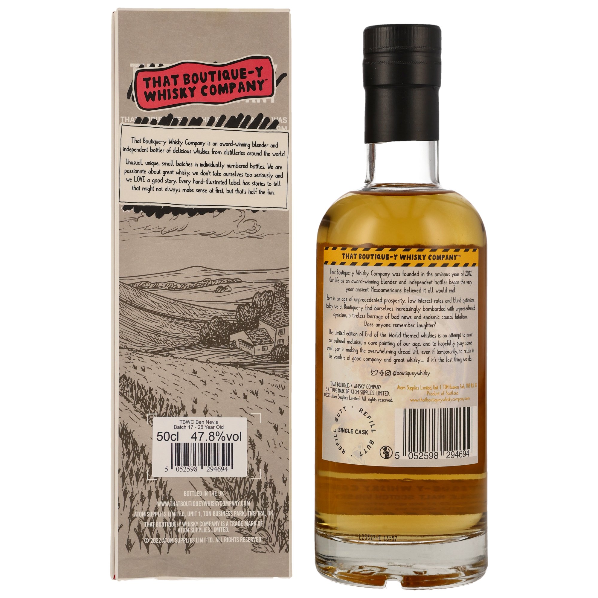 Ben Nevis 26 y.o. - Batch 17 (That Boutique-Y Whisky Company)