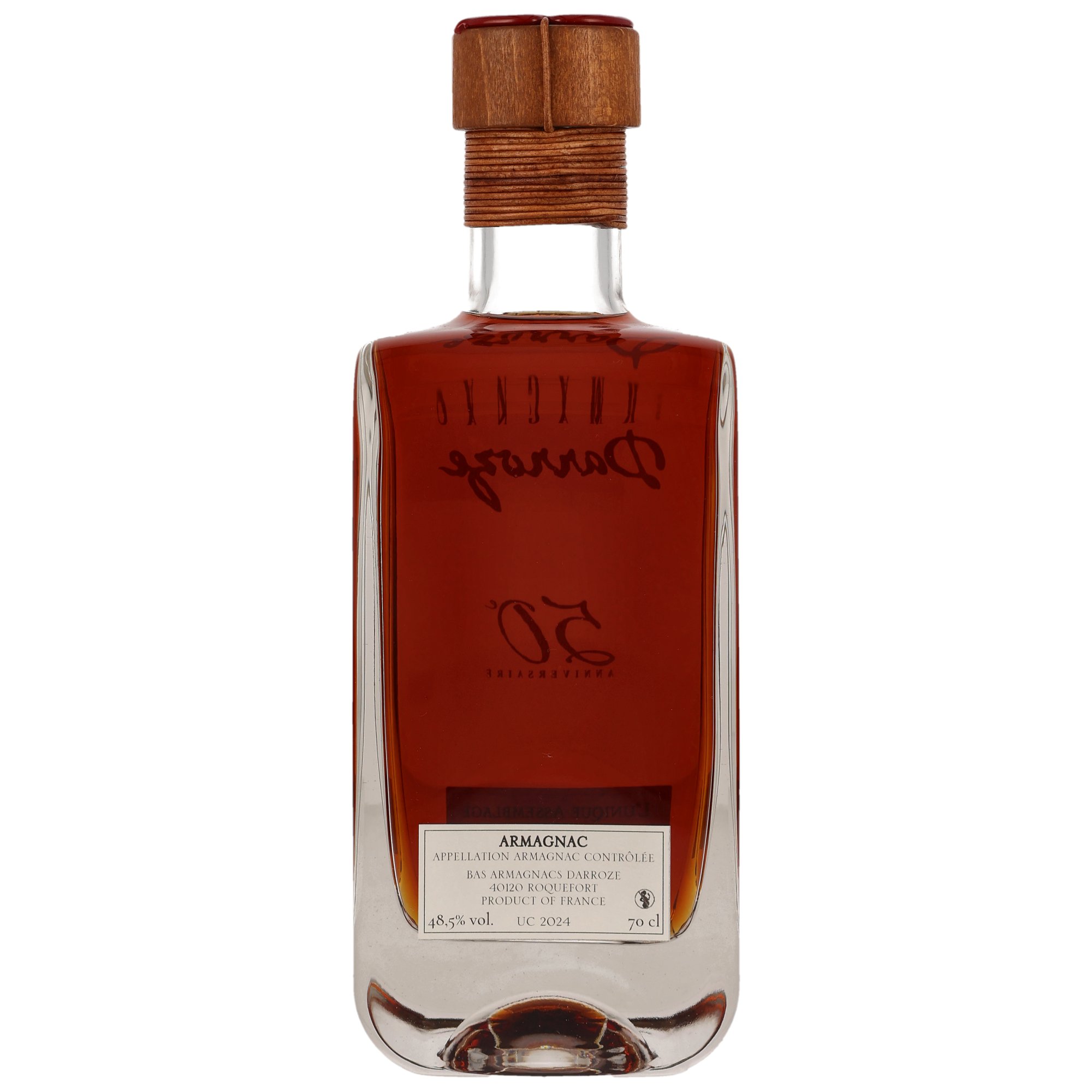 Carafe L'Unique Assemblage Cuvee 50e Anniversaire - Armagnac Darroze