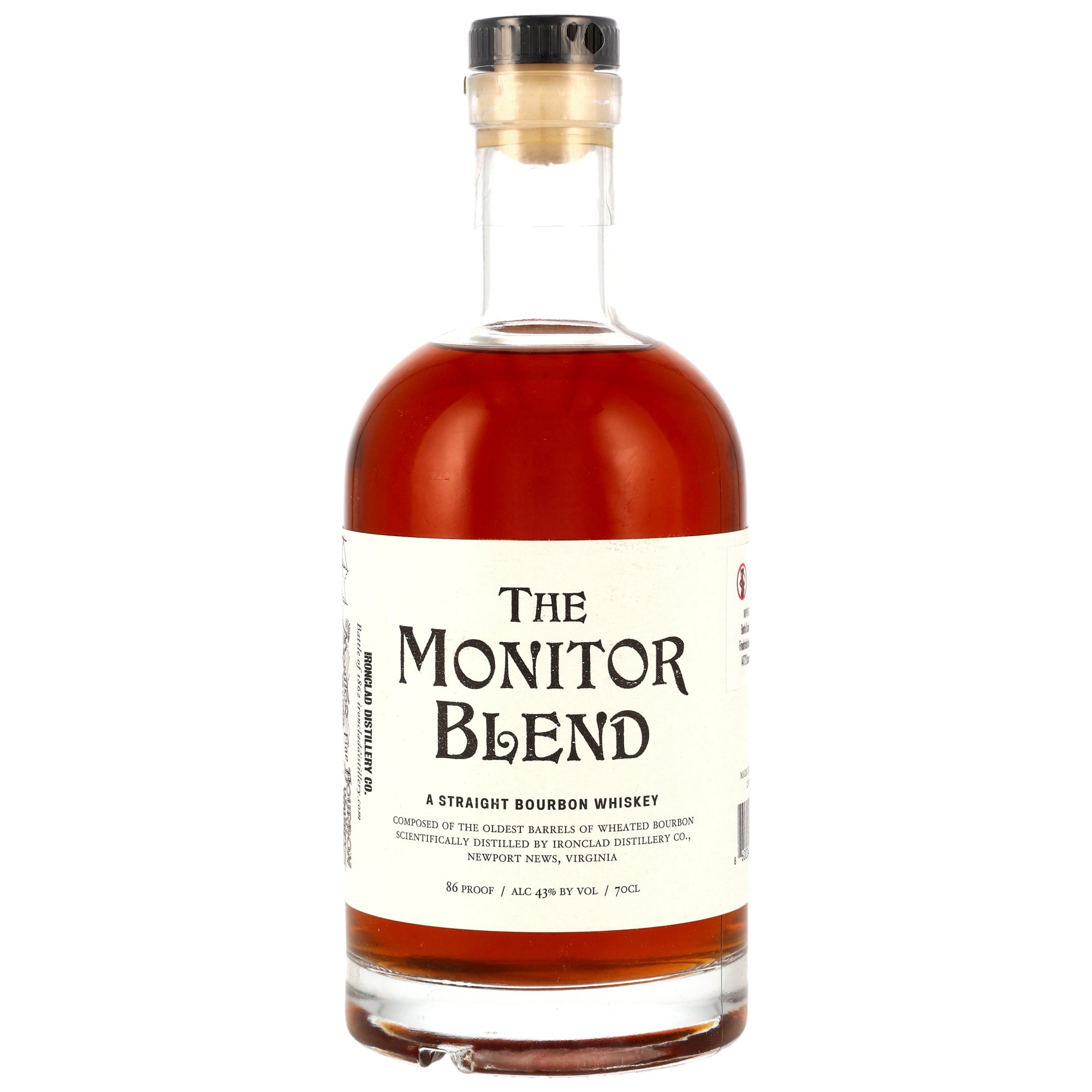 Ironclad The Monitor Blend Straight Bourbon Whiskey