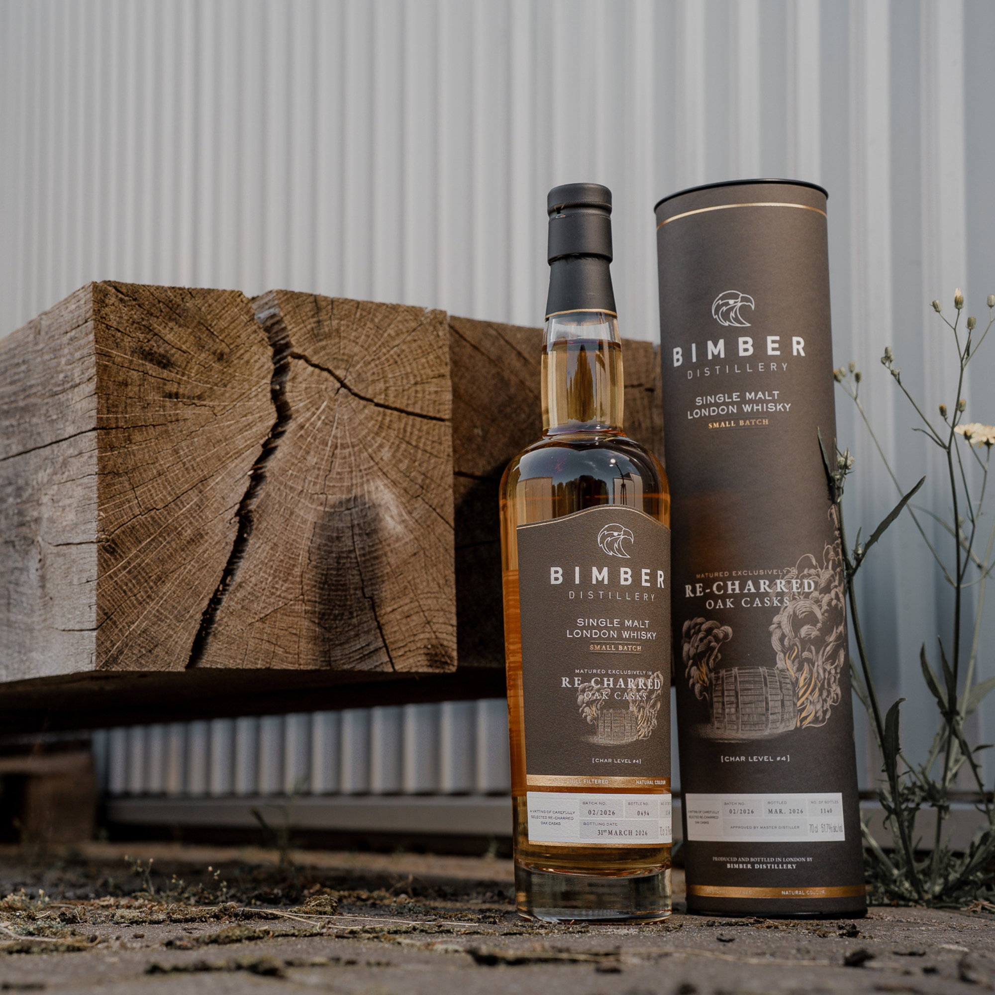 Bimber Single Malt London Whisky - Re-Charred Oak Cask Batch 2