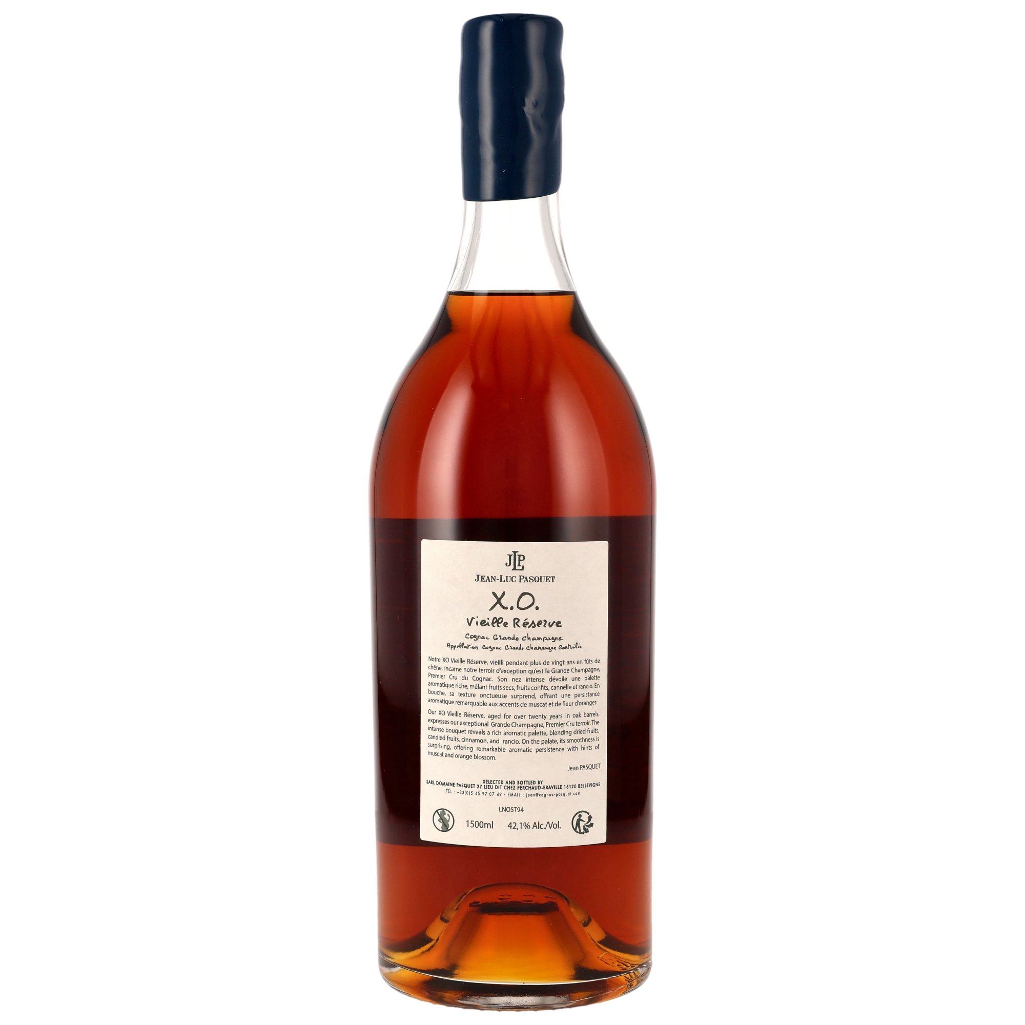Jean-Luc Pasquet Cognac XO Vieille Reserve - MAGNUM
