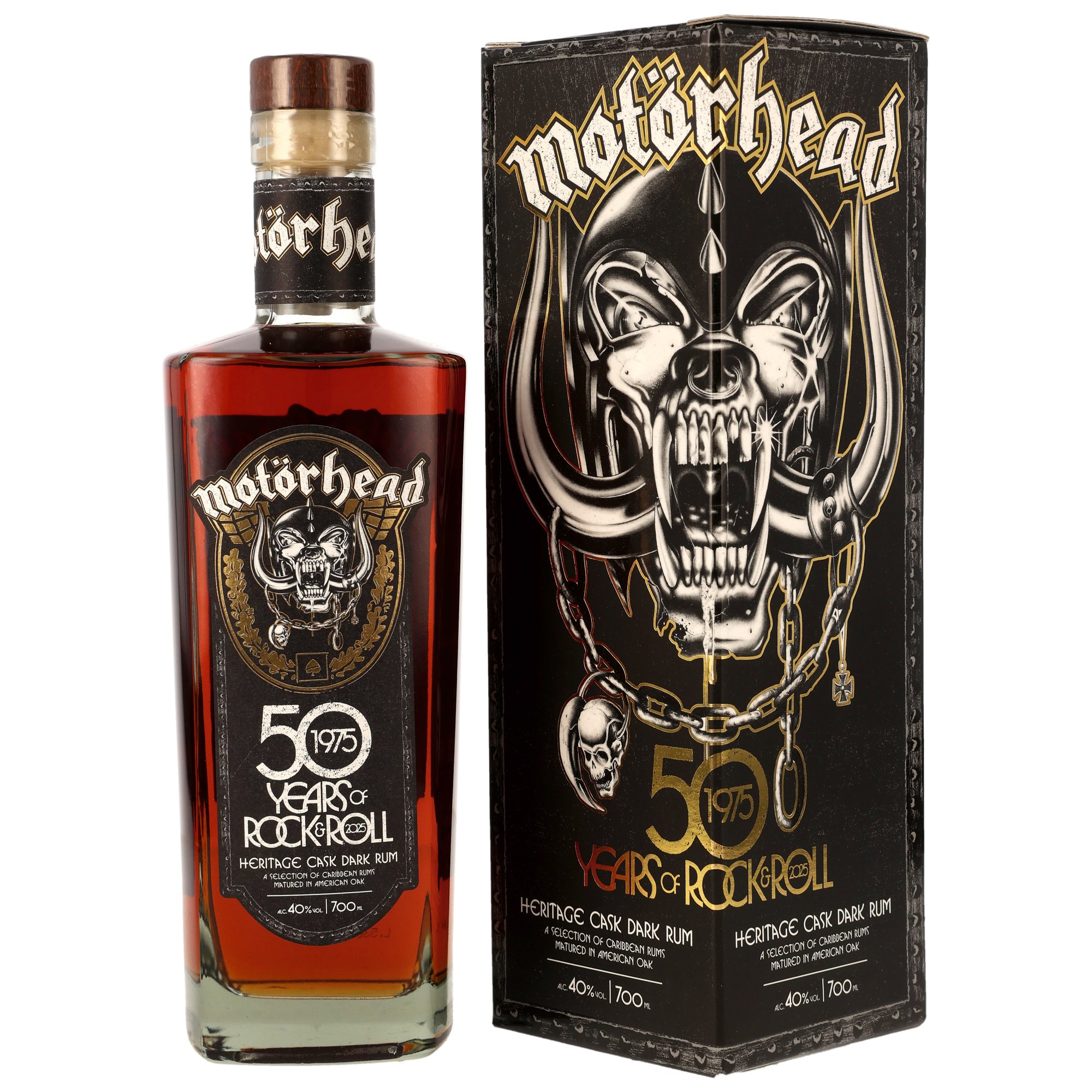 Motörhead 50 Years of Rock & Roll Heritage Dark Rum