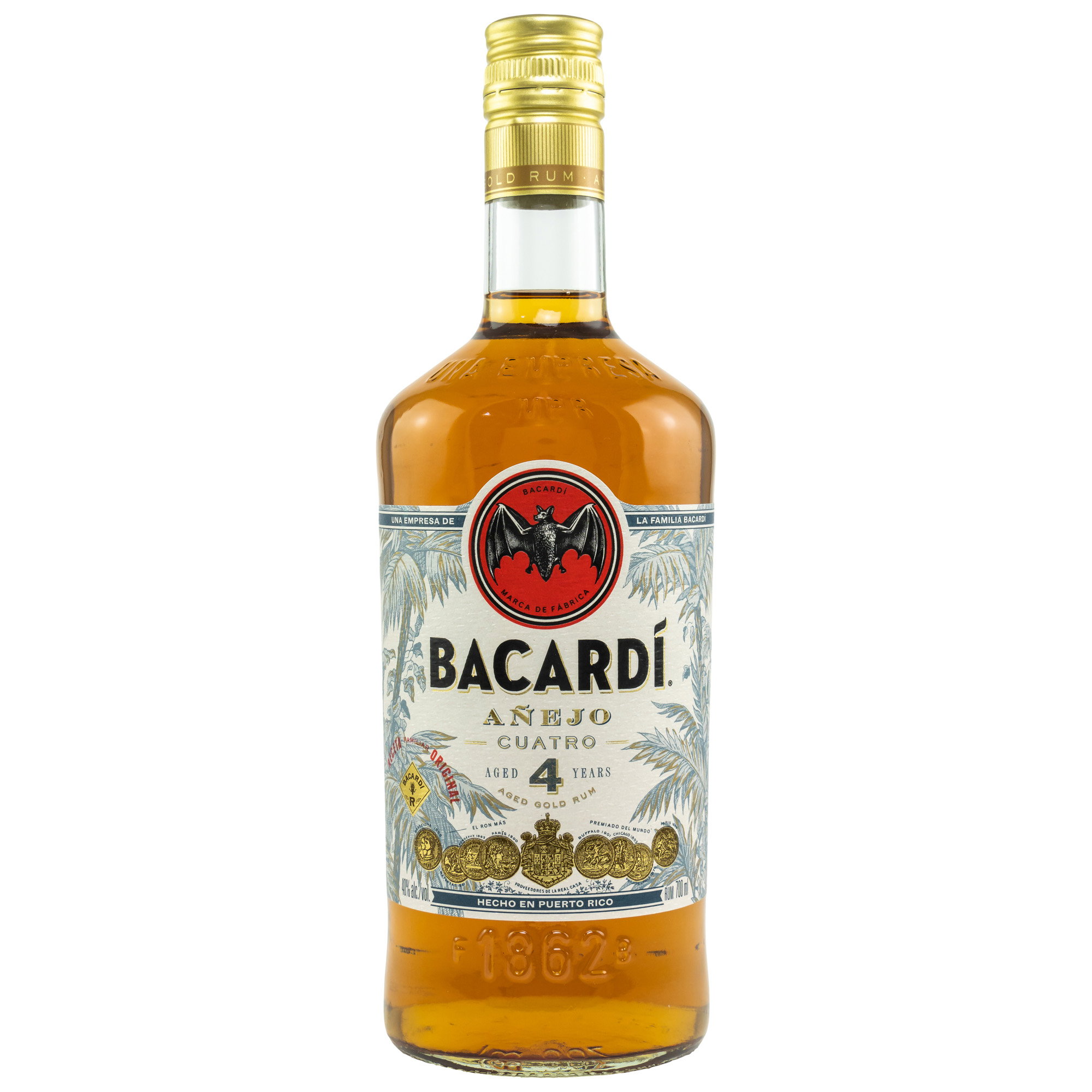 Bacardi 4 y.o. Anejo Cuatro