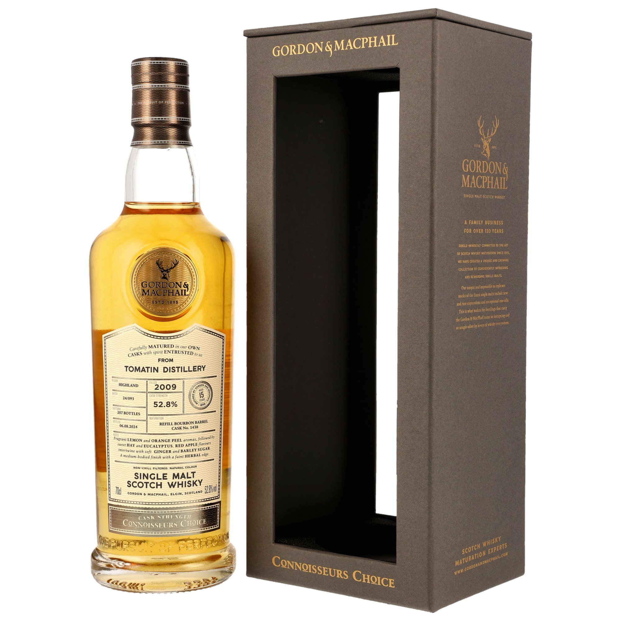 Tomatin 2009/2024 - 15 y.o. - Refill Bourbon Barrel #1438 - G&M CC CS