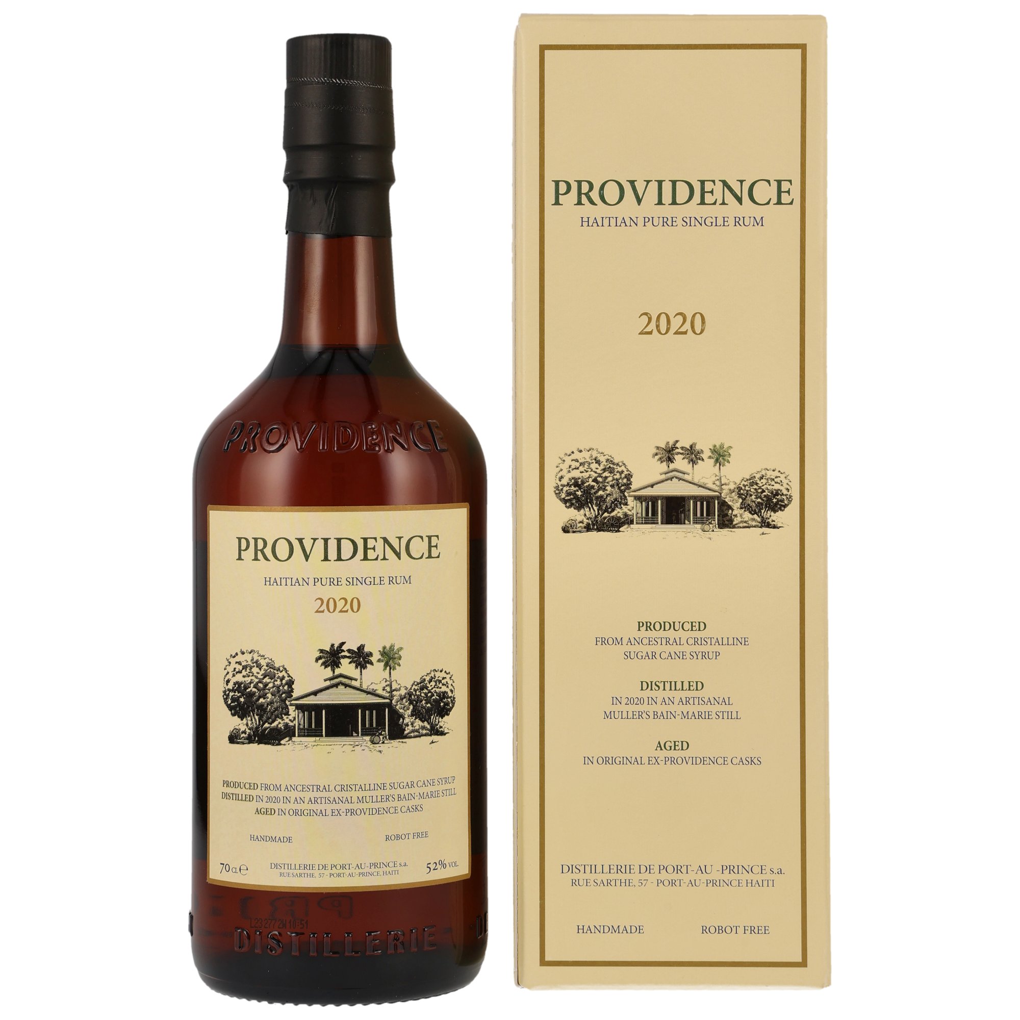Providence 2020 - Haitian Pure Single Rum (Velier) - 52%