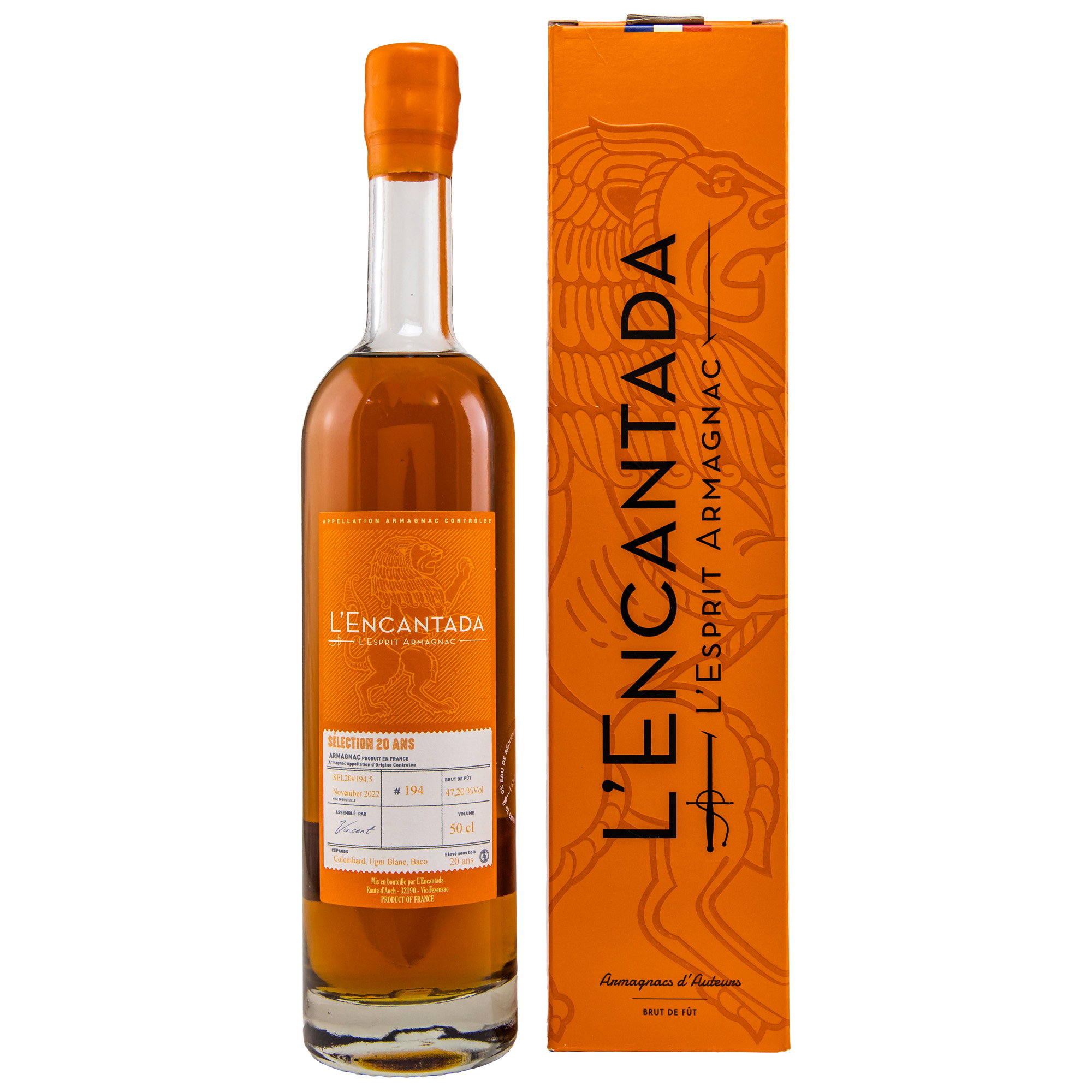 L'Encantada Sélection 20 y.o. - 47,2%